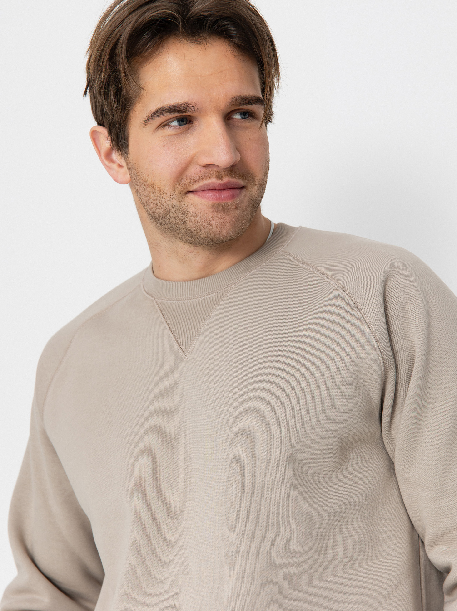 スウェット・トレーナー Carhartt WIP Sweatshirts Beige Carhartt WIP Pigment Dyed Crewneck x Invincible by Shinsuke