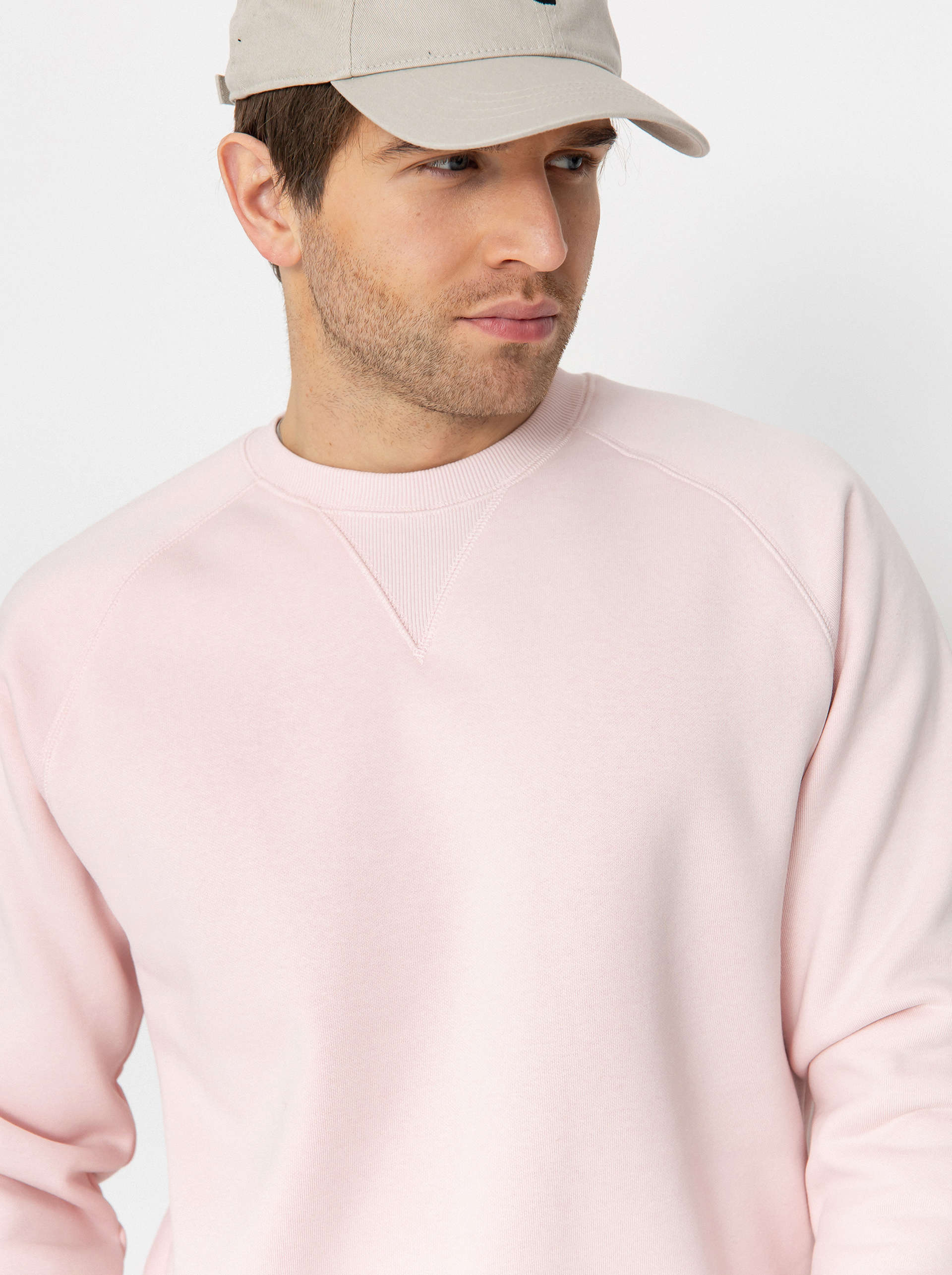 Carhartt WIP Chase Sweatshirt (air pink/gold)