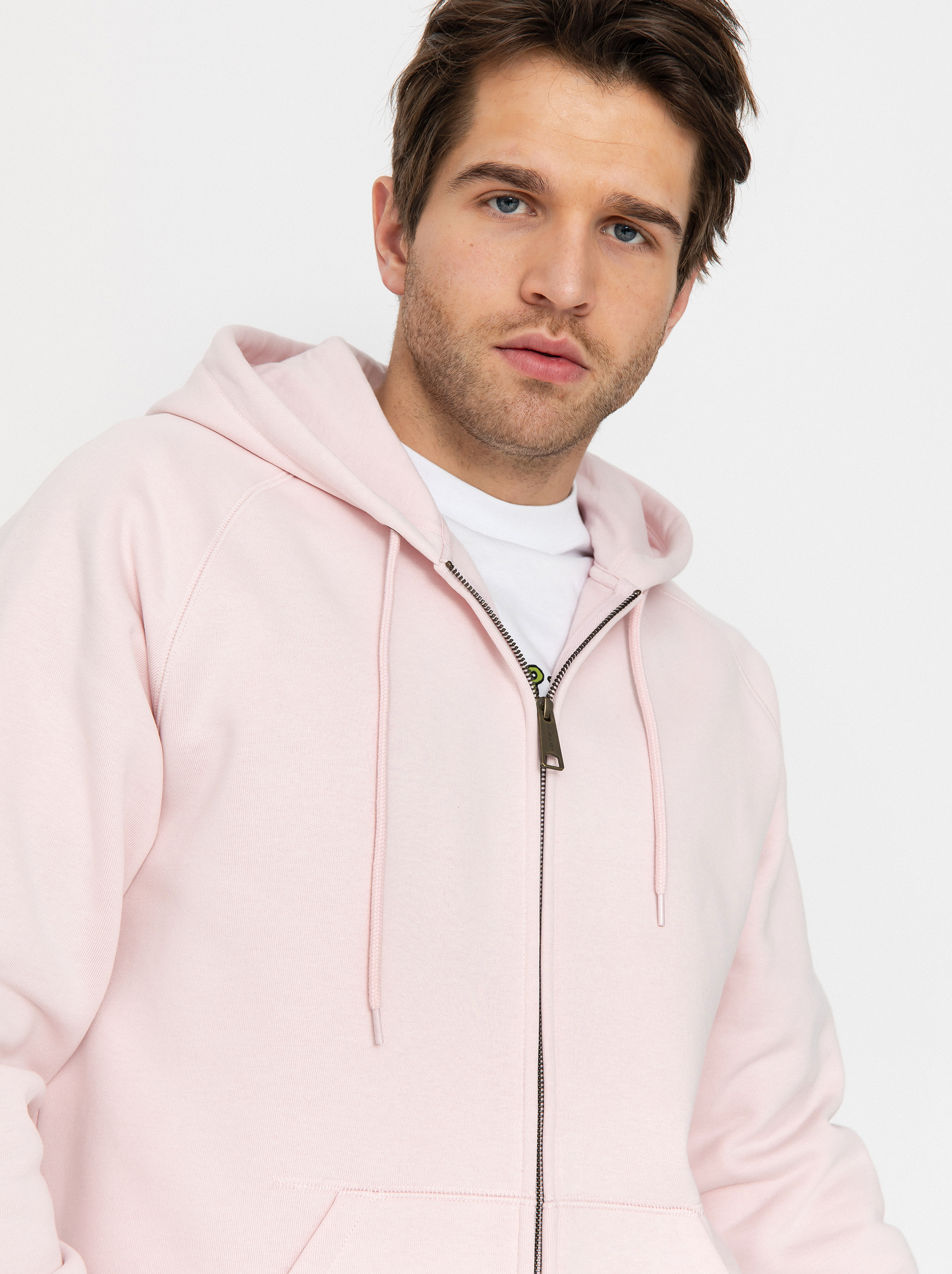 Carhartt WIP Chase ZHD Hoodie (air pink/gold)