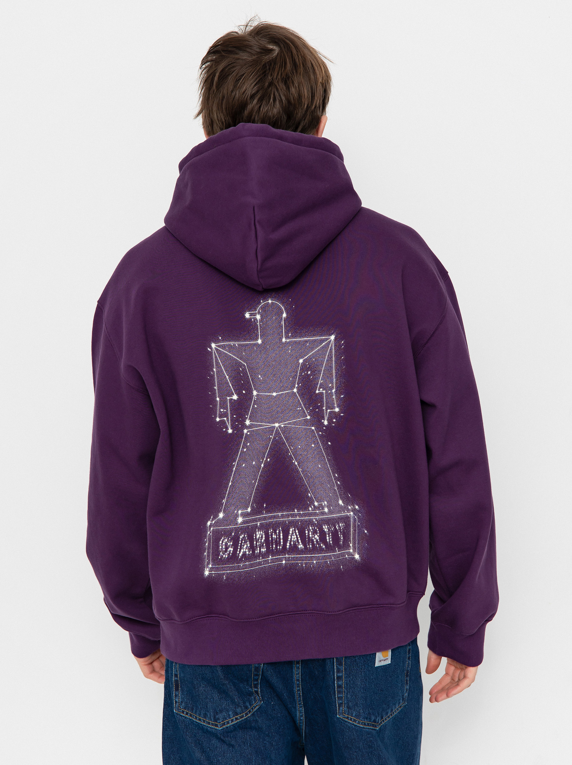 Carhartt WIP Stargazer HD Hoodie - violet (huckleberry/wax)