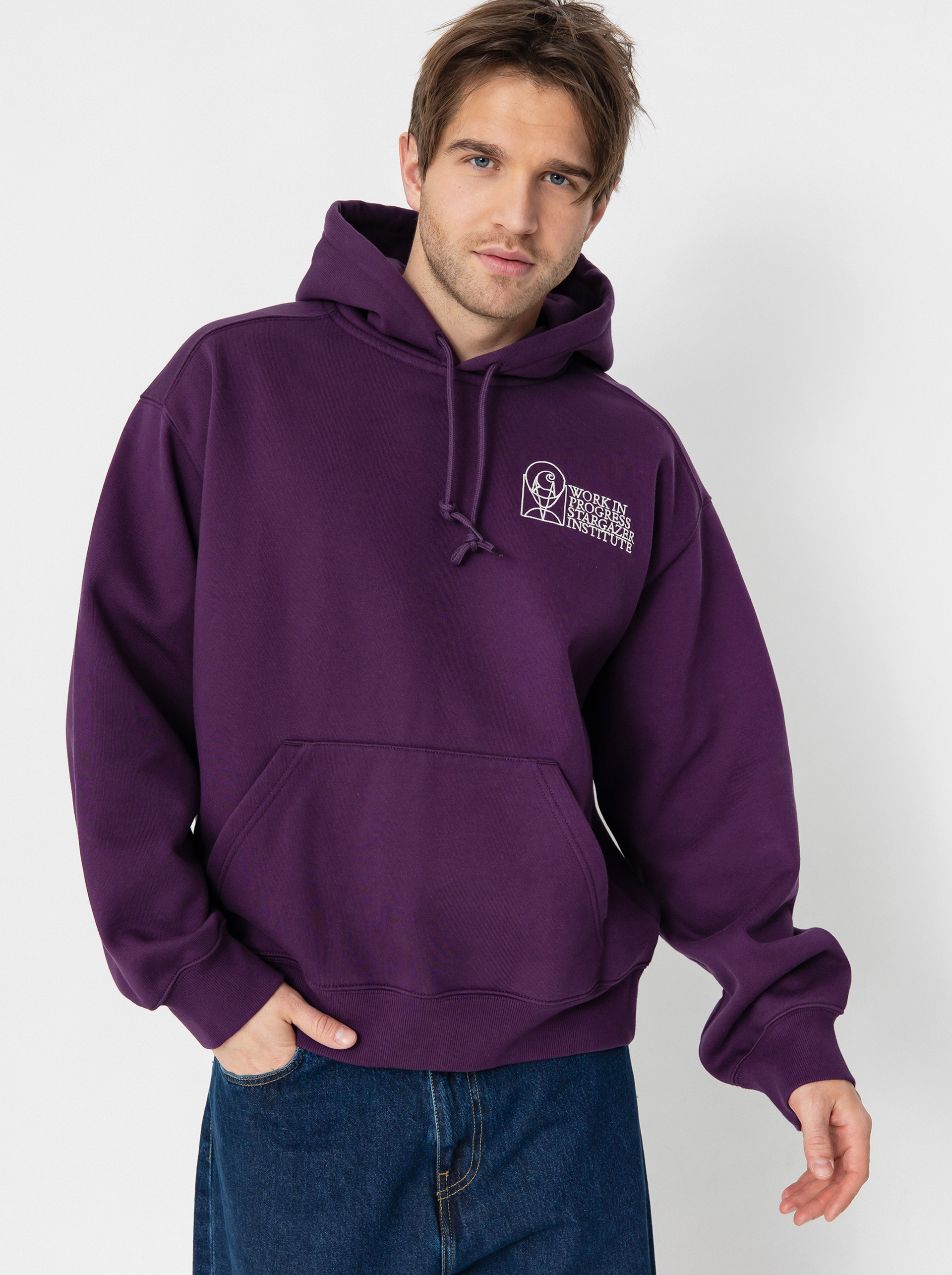 ★CARHARTT WIP Hooded Stargazer Sweatshirt 関税込★ Carhartt WIP Hooded Stargazer Sweatshirt, Black / White