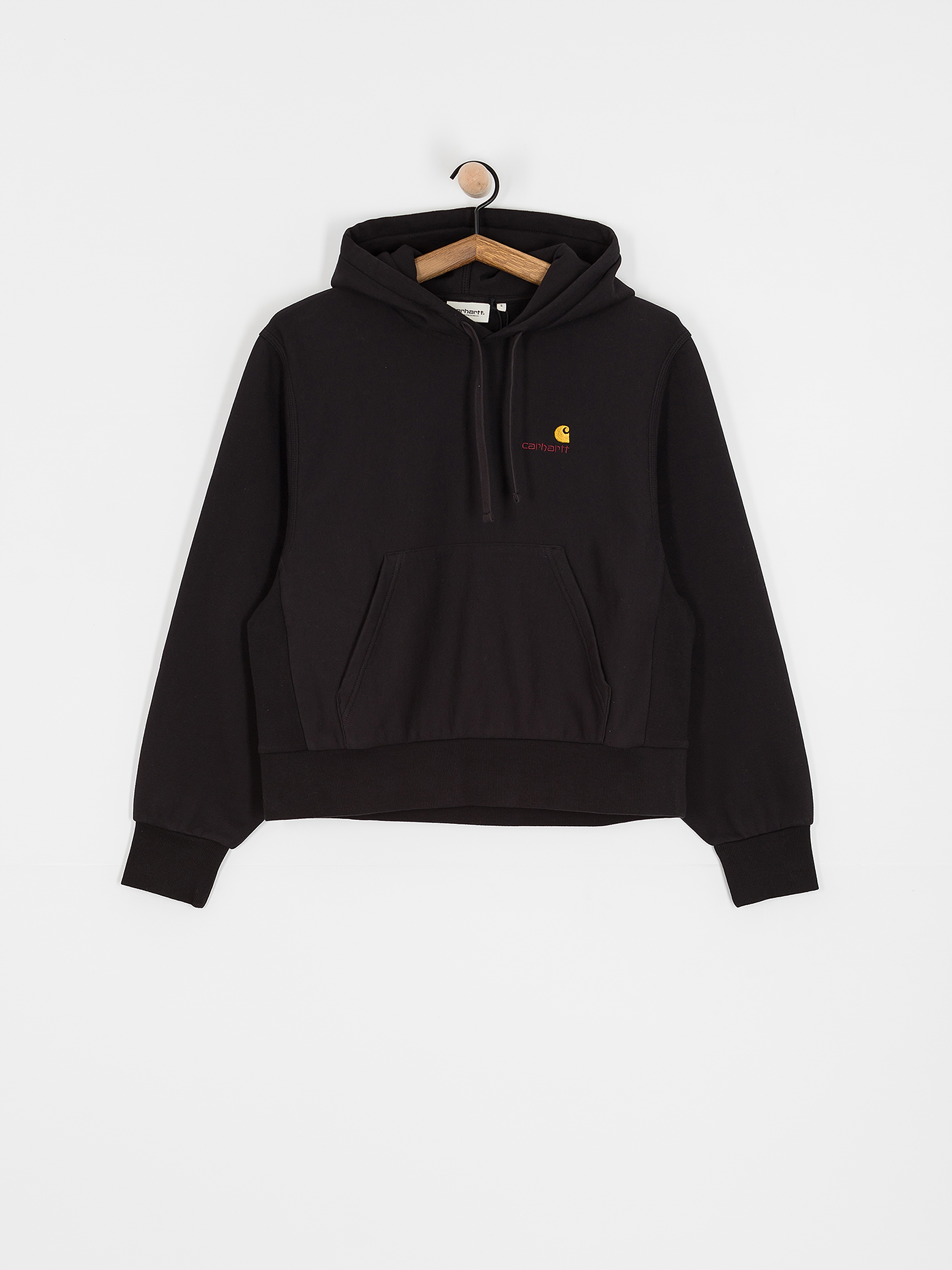 Carhartt WIP American Script HD Wmn Hoodie (black)