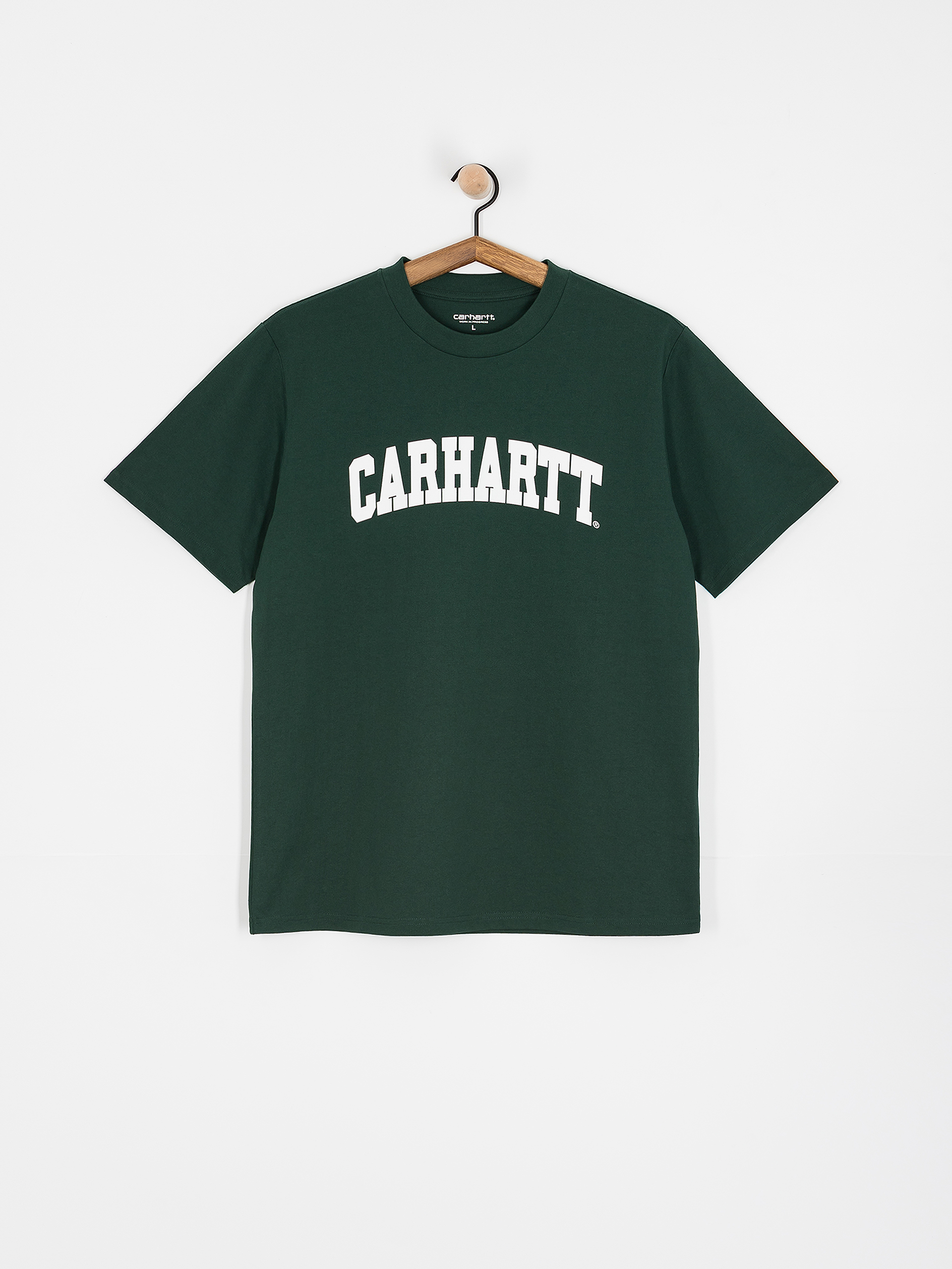 Carhartt WIP University T-Shirt (conifer/white)