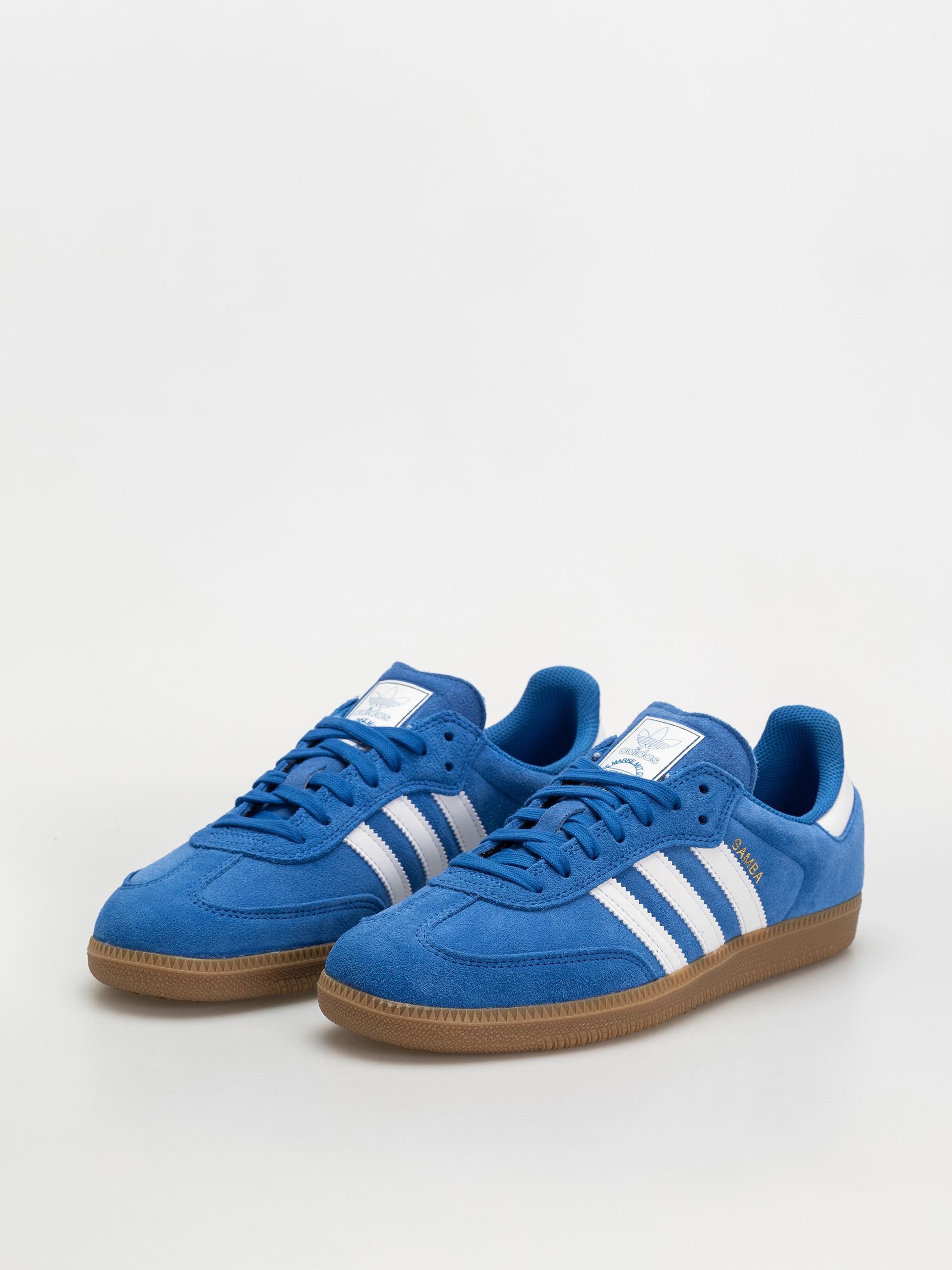 adidas Samba Adv Shoes (blubir/ftwwht/goldme)