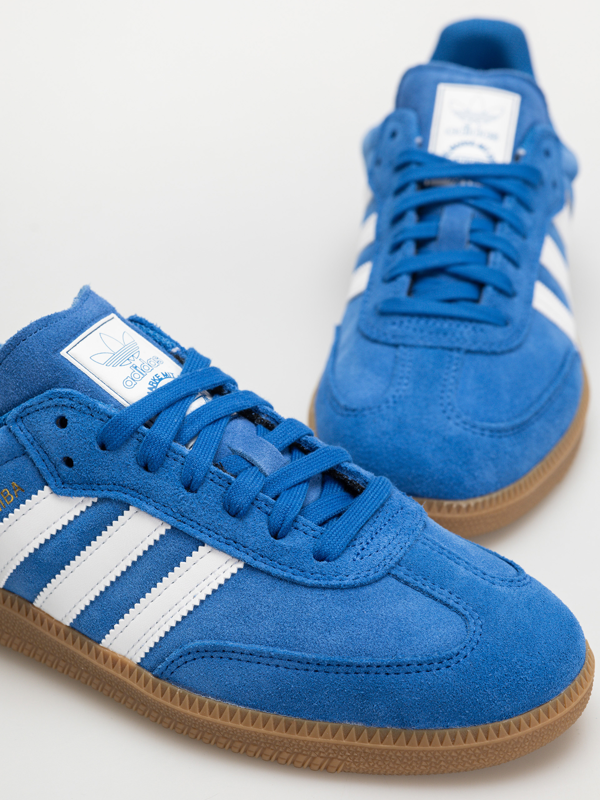 adidas Samba Adv Schuhe (blubir/ftwwht/goldme)