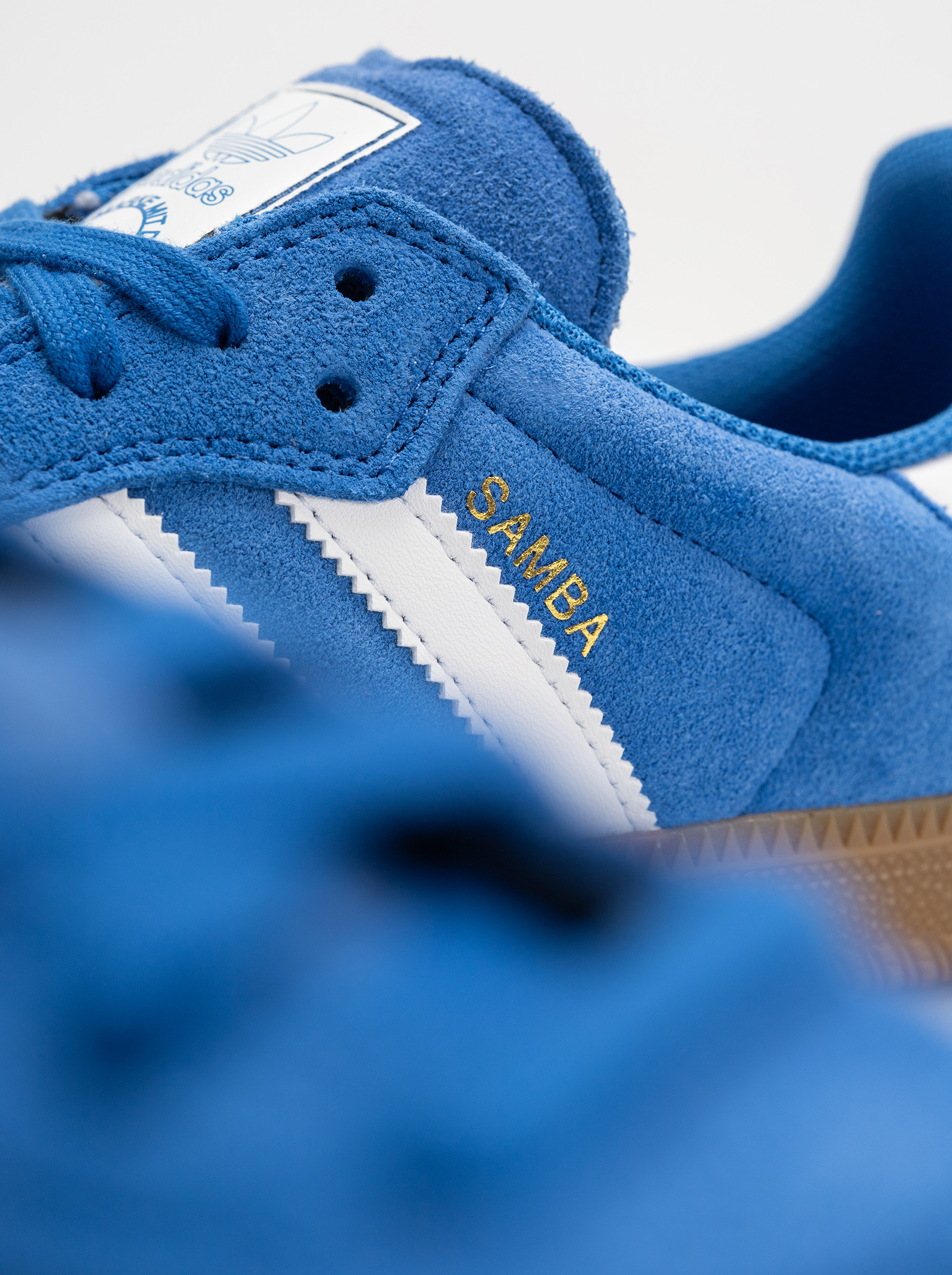 adidas Samba Adv Shoes (blubir/ftwwht/goldme)