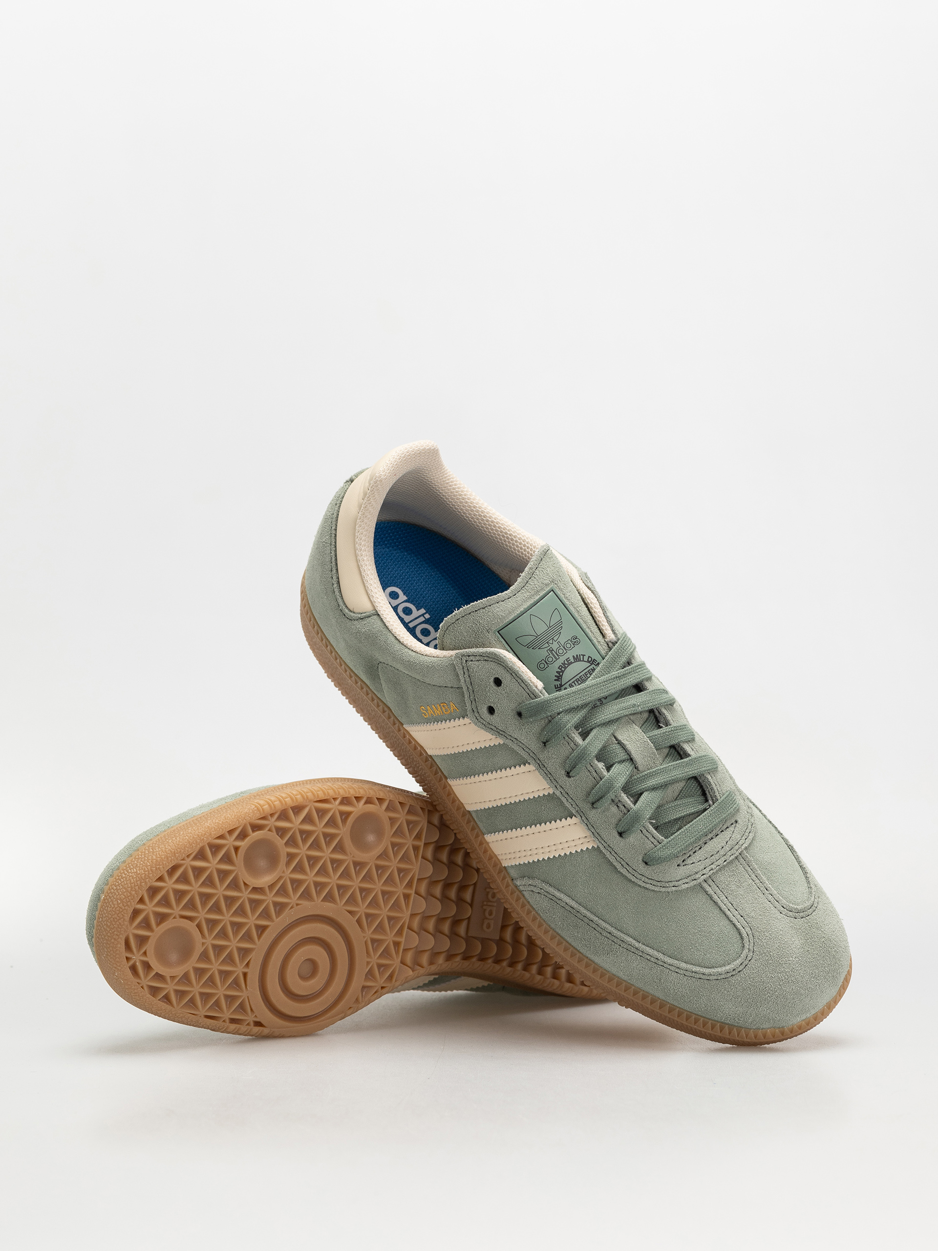 adidas Samba Adv Shoes (silgrn/wonwhi/goldmt)