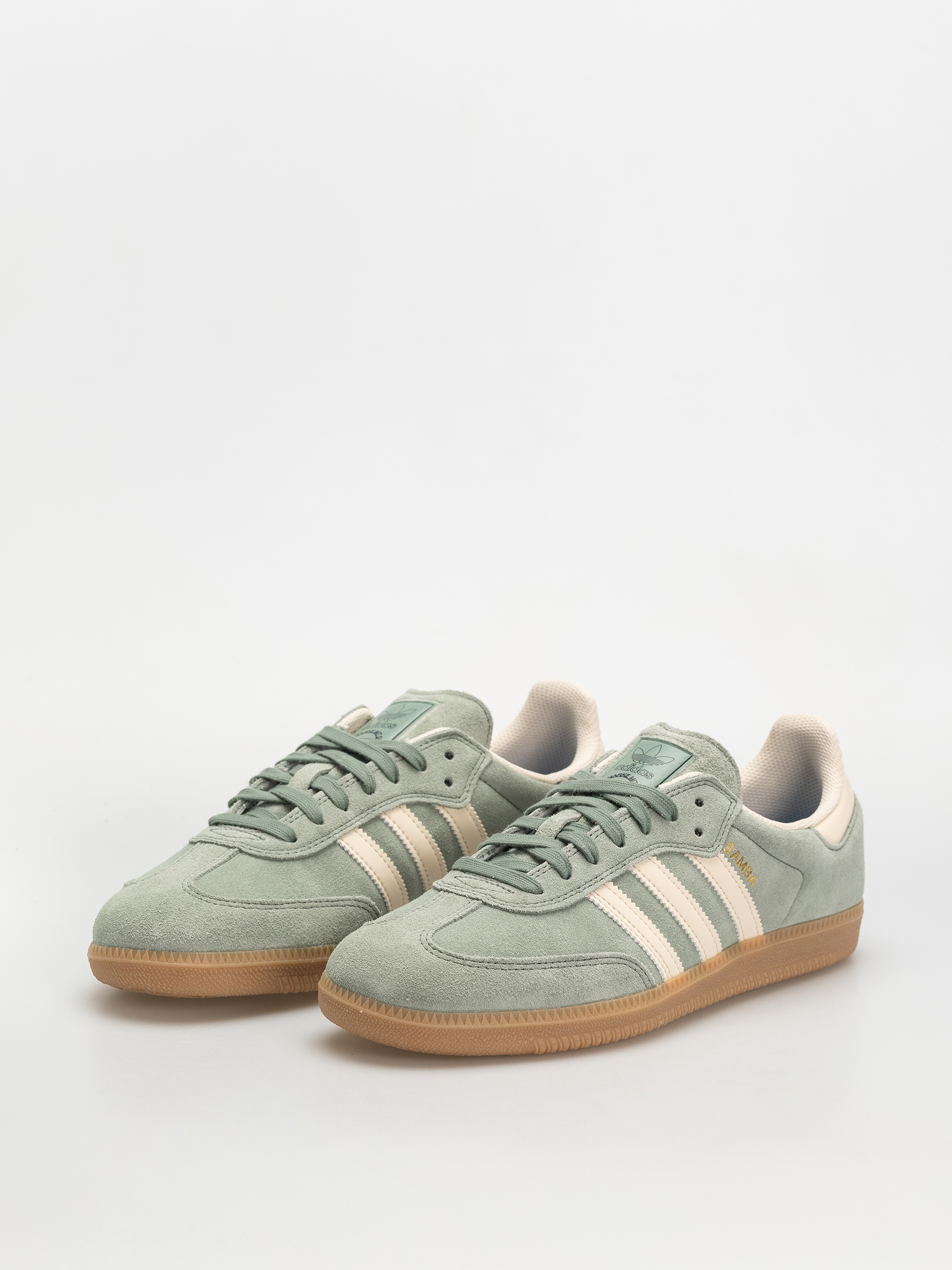 adidas Samba Adv Schuhe (silgrn/wonwhi/goldmt)