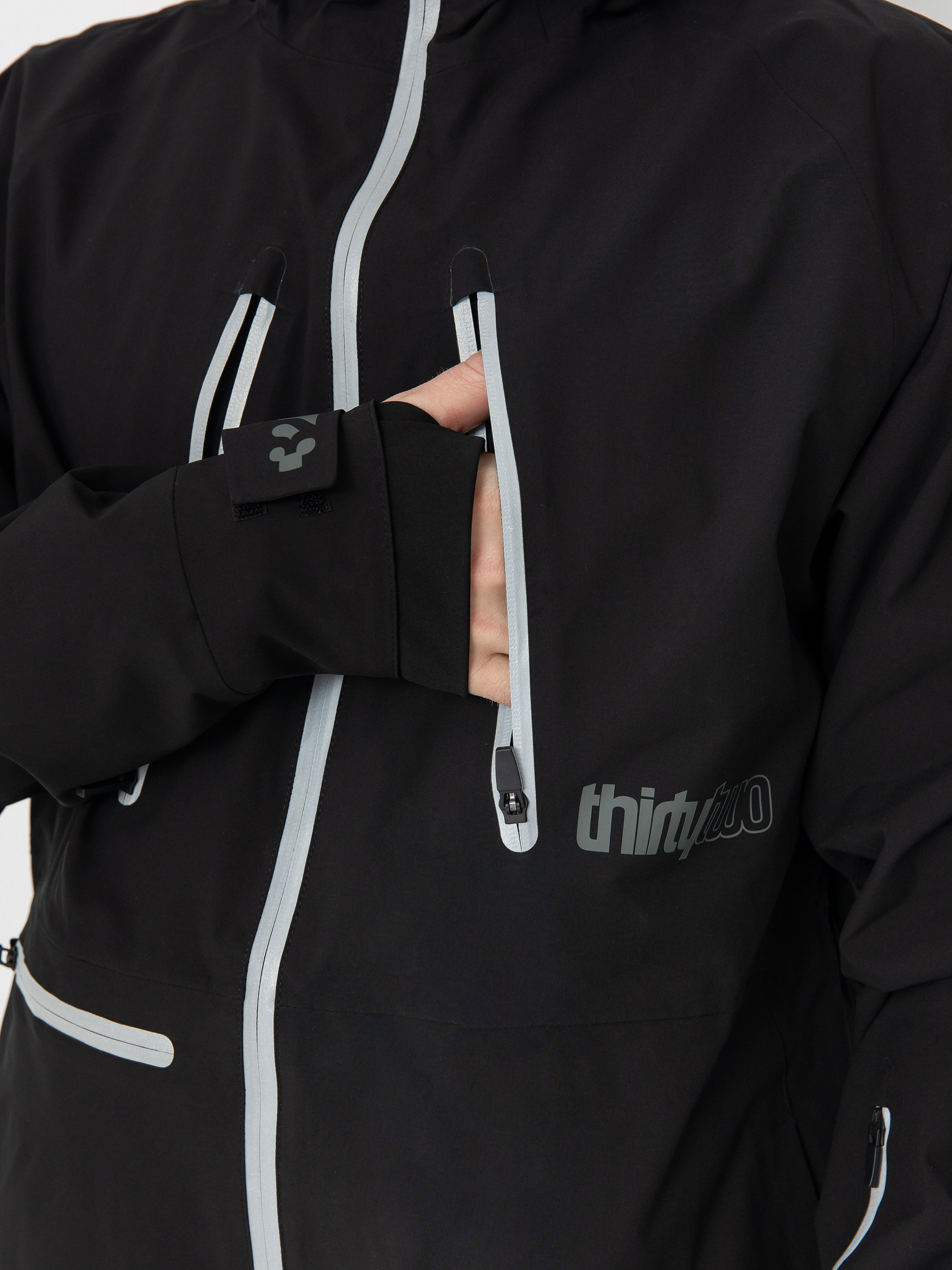 Mens ThirtyTwo Snowboard jacket Tm (black)