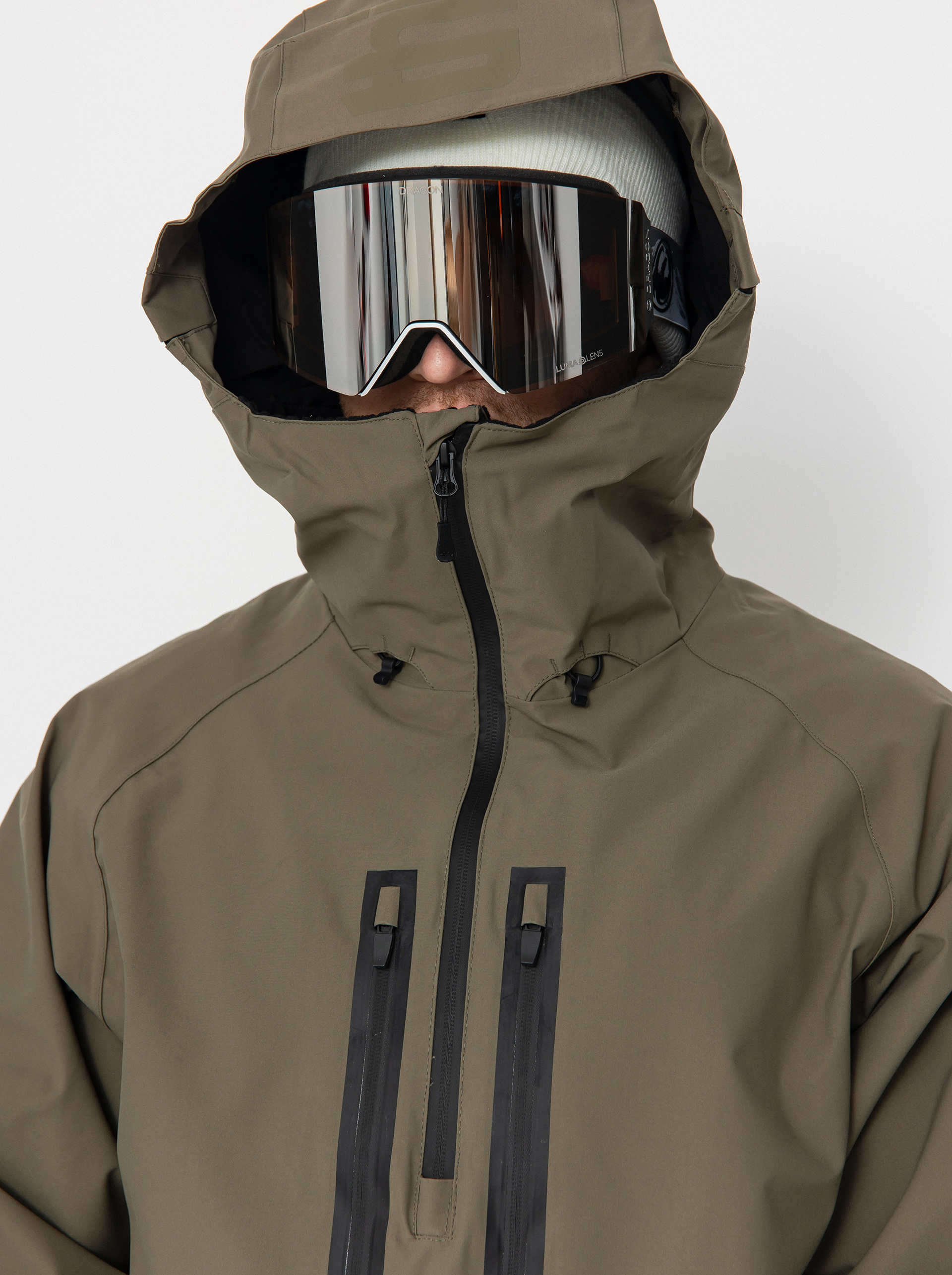 Herren ThirtyTwo Snowboard Jacke Light Anorak (military)
