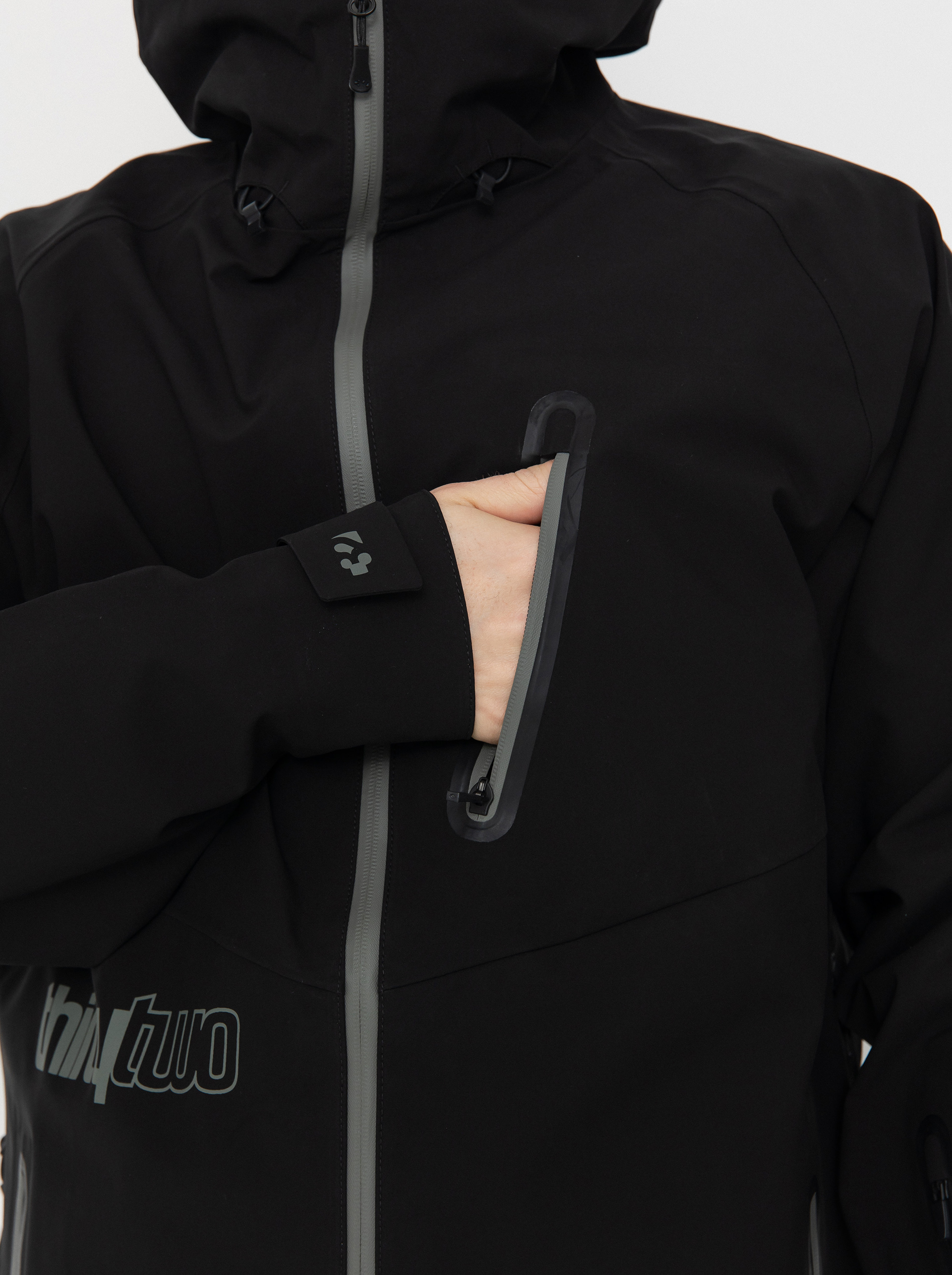 Herren ThirtyTwo Snowboard Jacke Grasser (black)