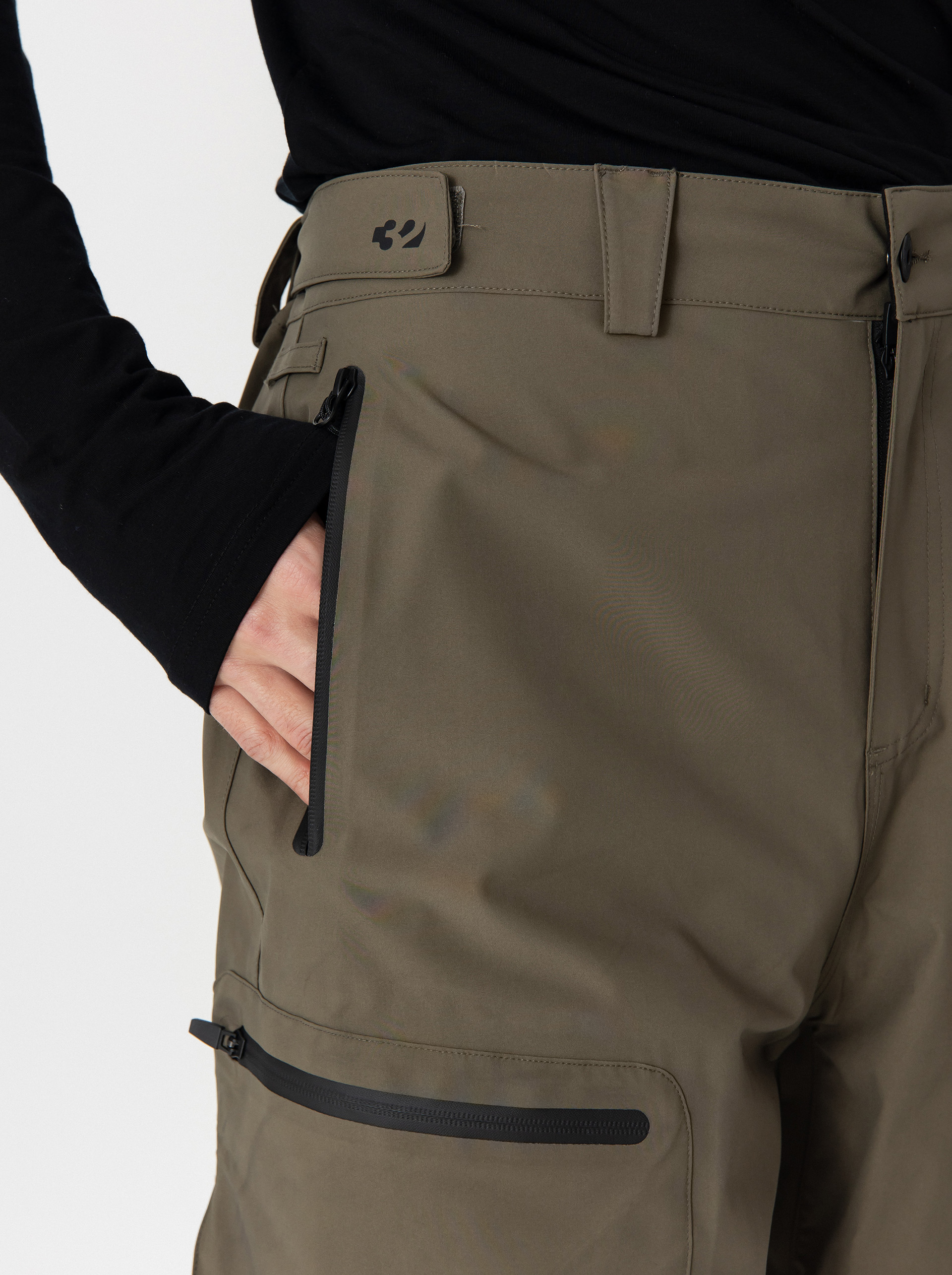 Mens ThirtyTwo Snowboard pants Tm (military)