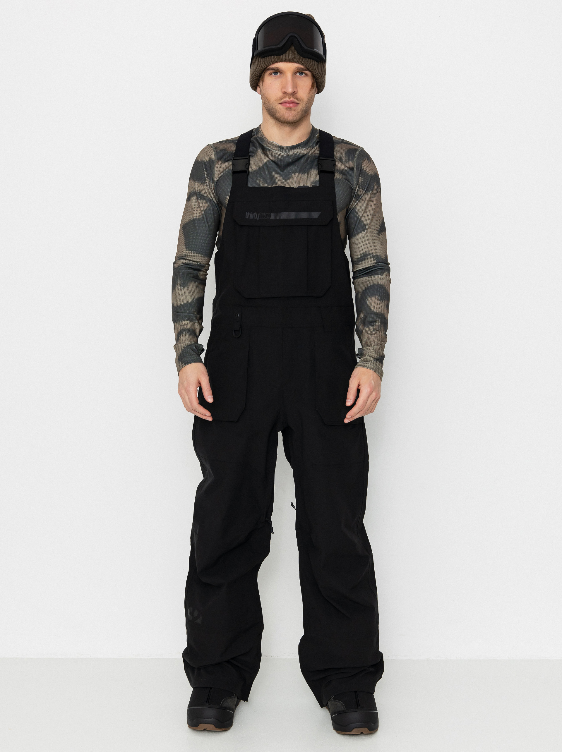 ThirtyTwo Snowboard pants Basement Bib (black)