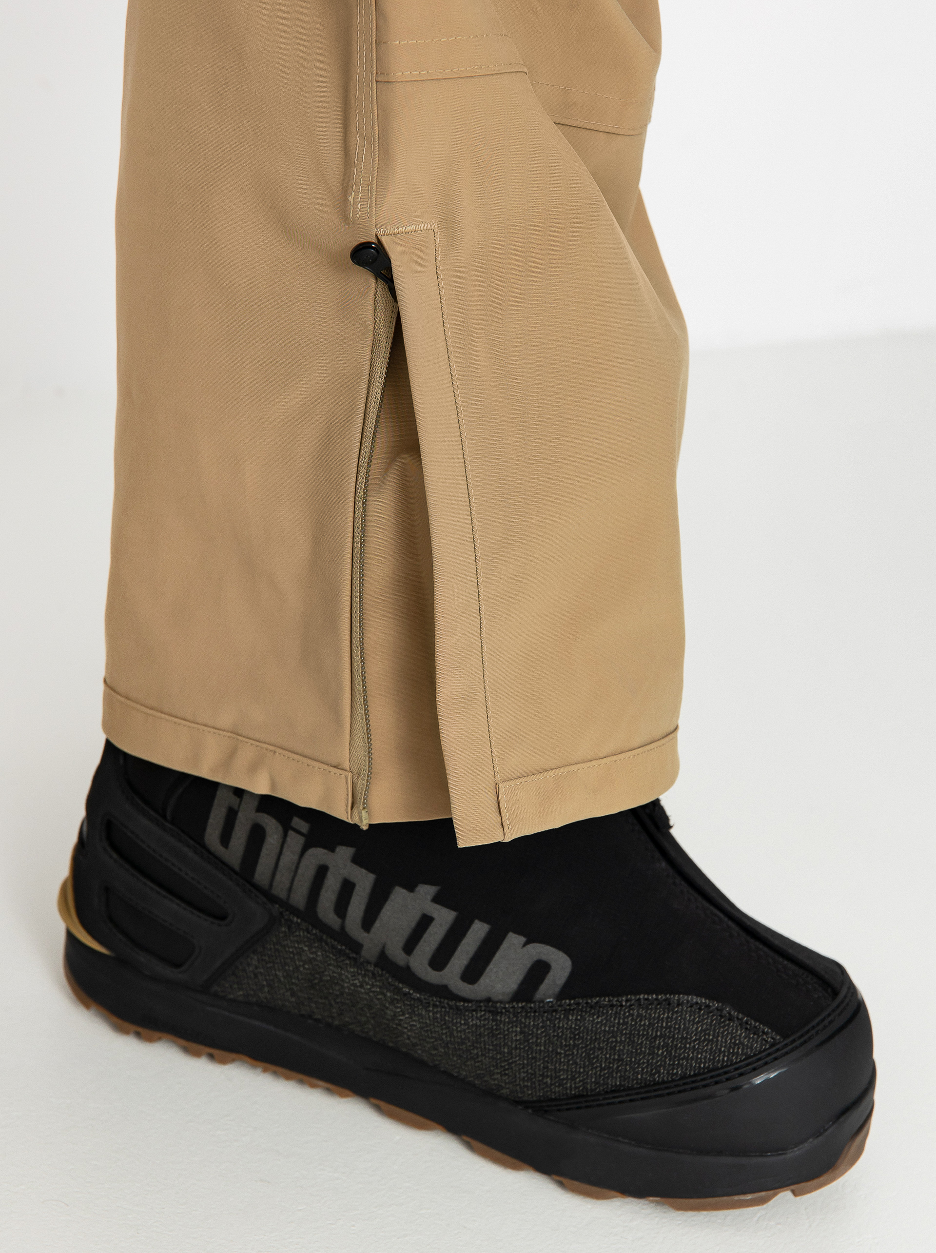 Mens ThirtyTwo Snowboard pants Basement Bib (khaki)