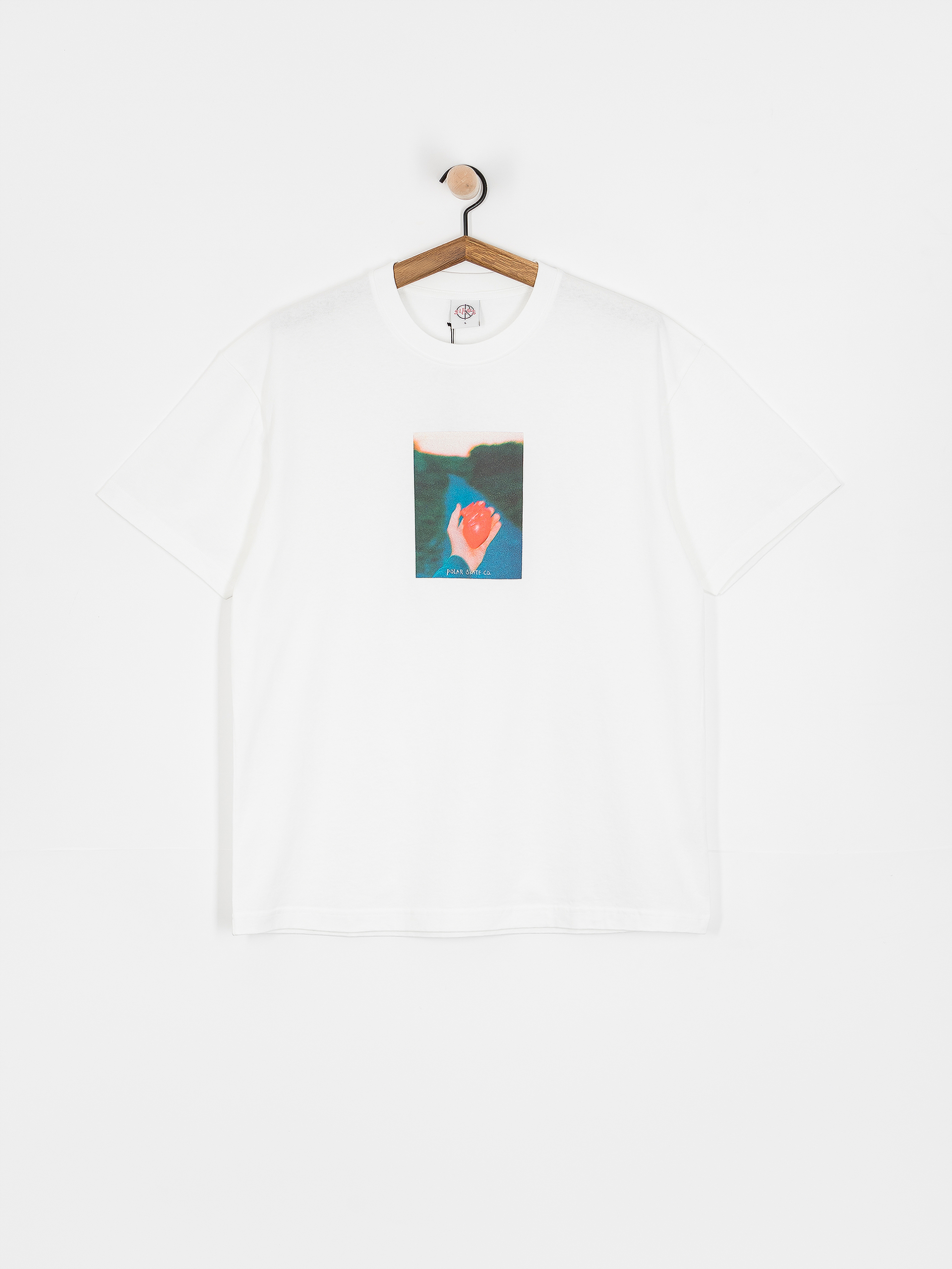 Polar Skate Heart In Hand T-Shirt (white)