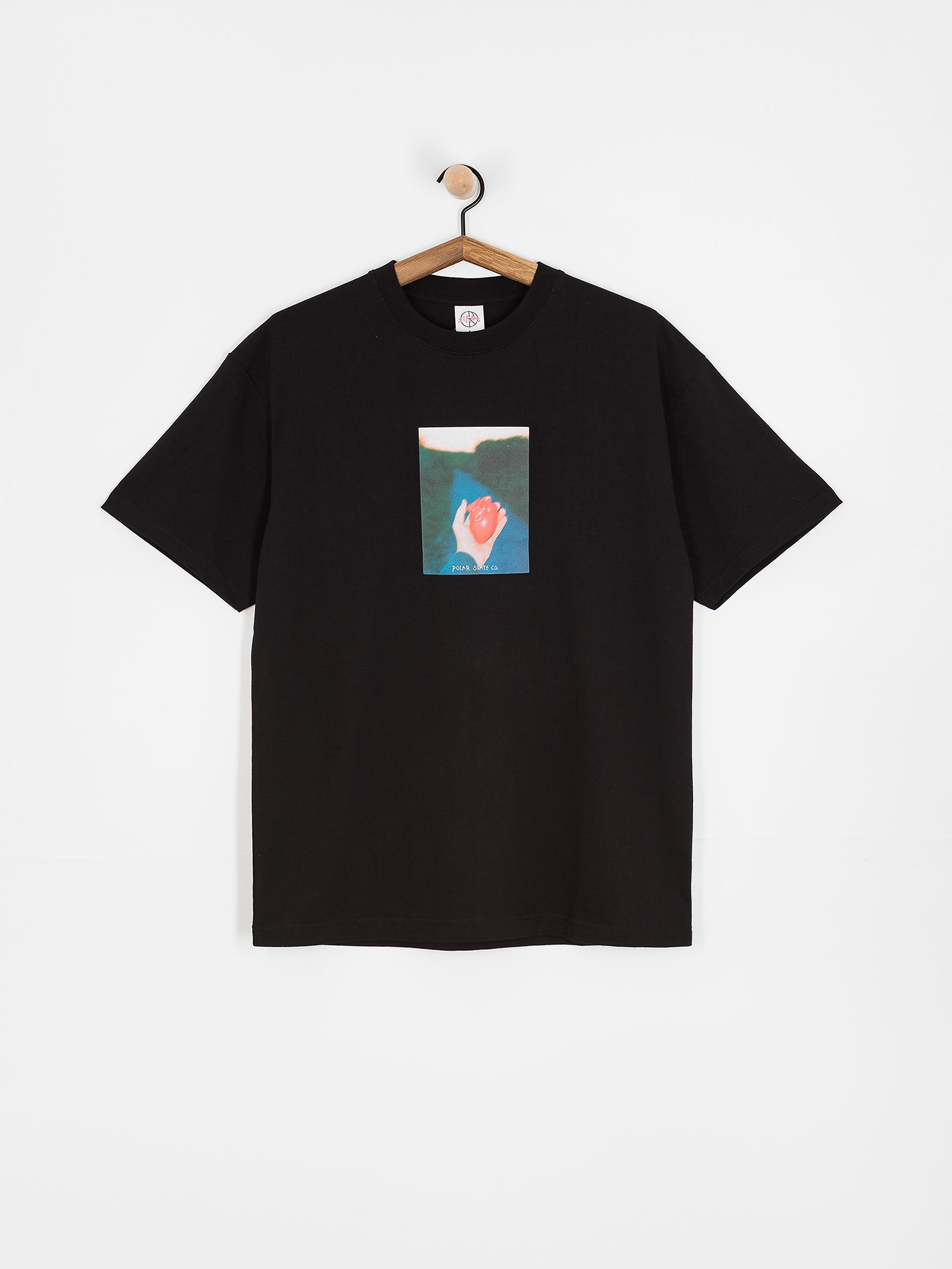 Polar Skate Heart In Hand T-Shirt (black)