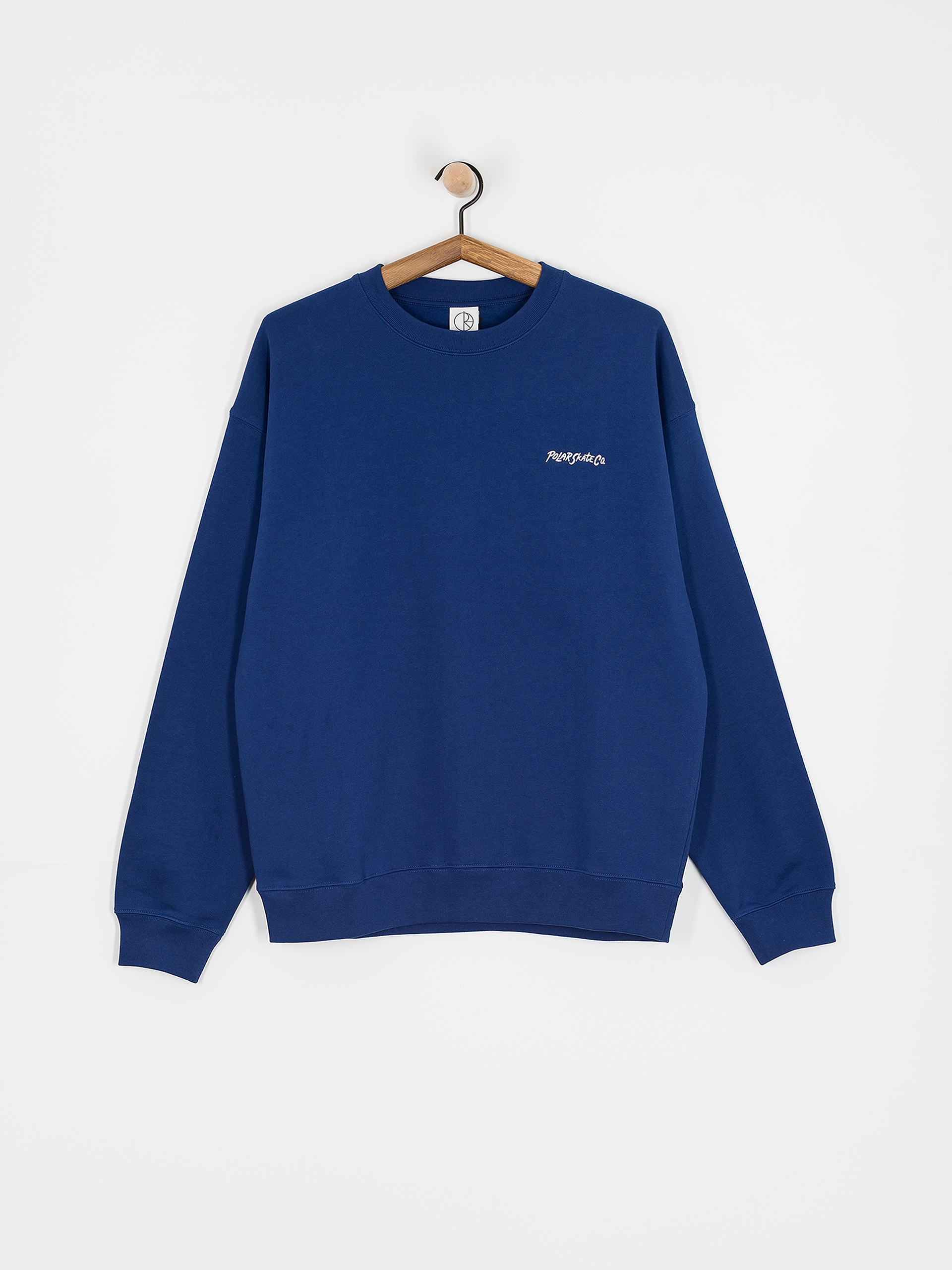 Polar Skate Dave Crewneck Sweatshirt (deep royal blue)
