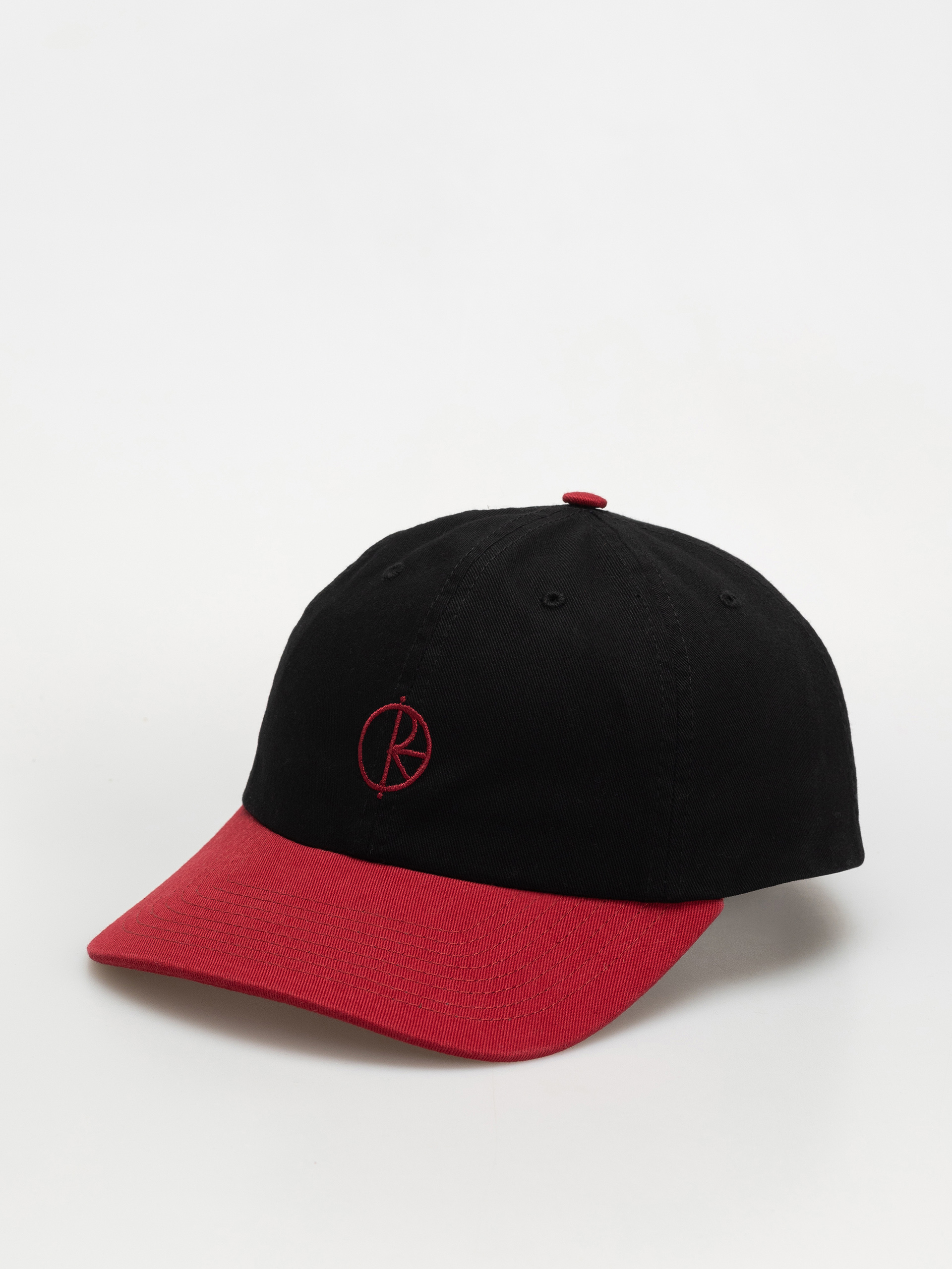 Polar Skate Sai Stroke Logo Cap (black/redcurrant)