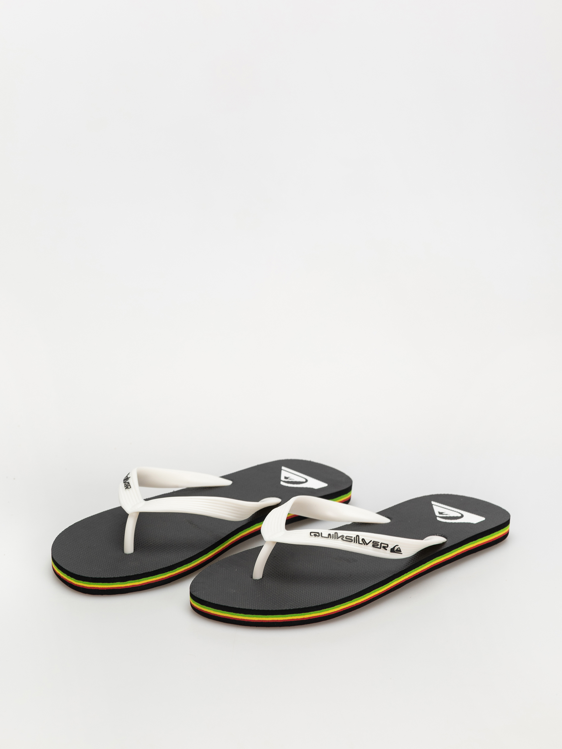 Quiksilver Molokai Core Flip-flops (black/rasta)