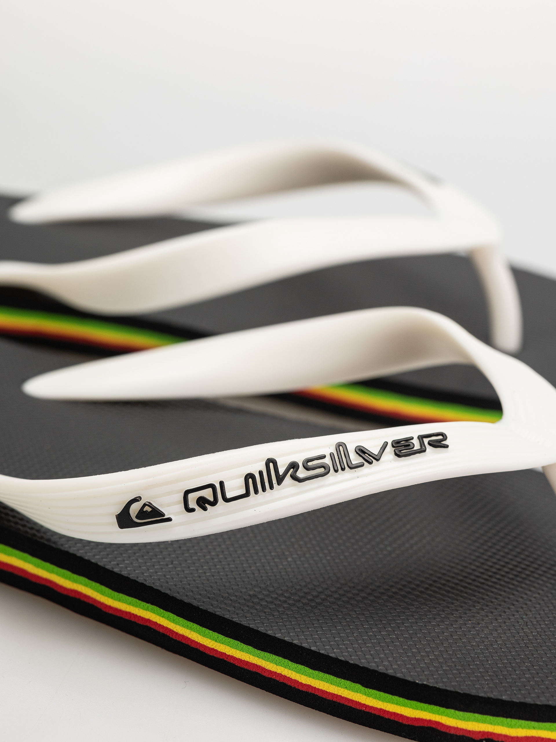 Quiksilver Molokai Core Flip-flops (black/rasta)