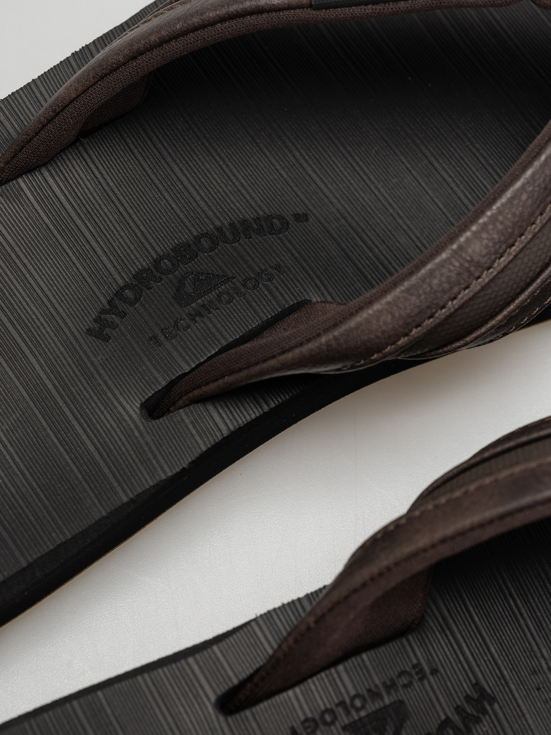 Quiksilver Carver Squish Flip-flops (brown/black/brown)