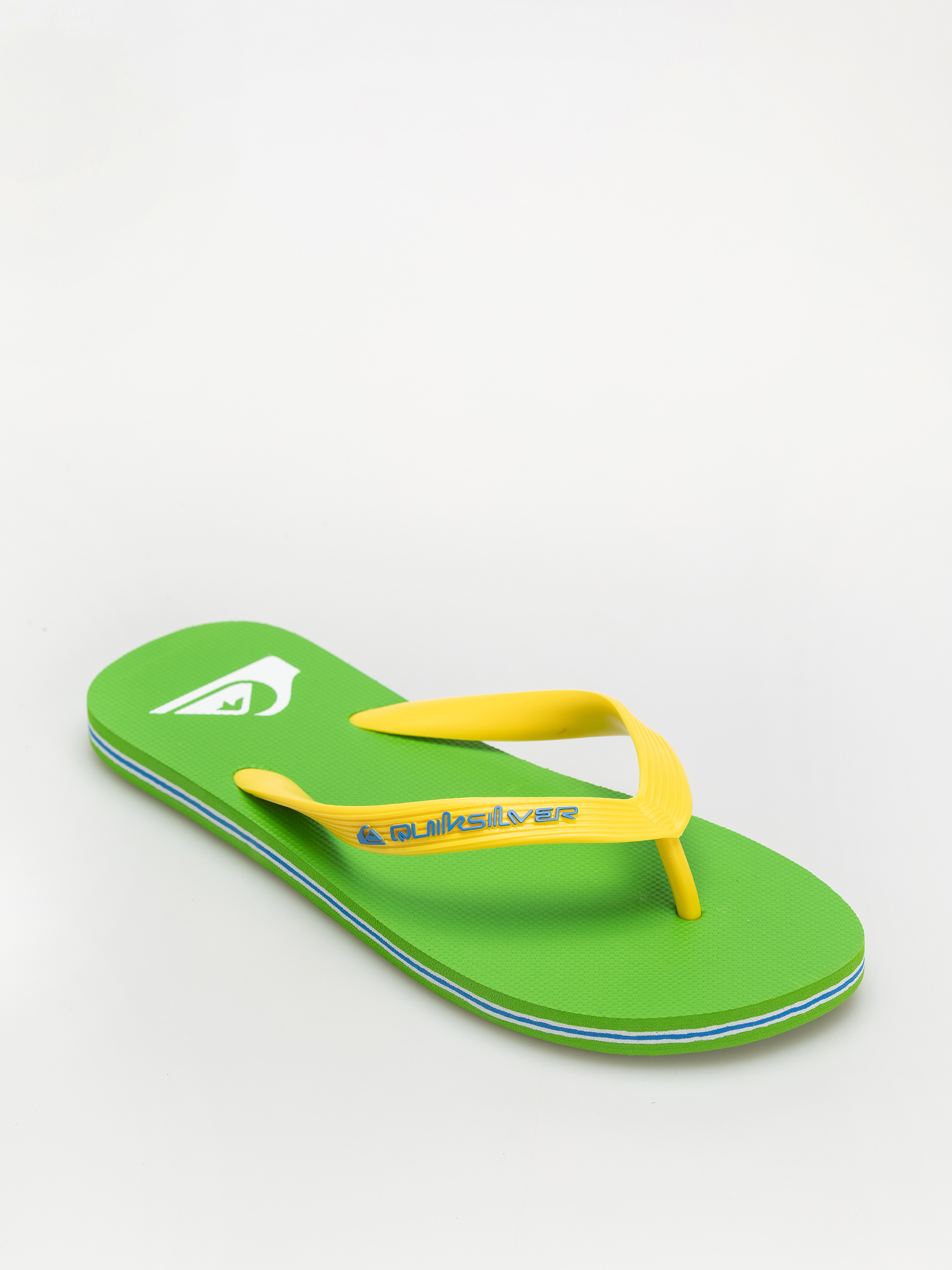 Quiksilver Molokai Core Flip Flops (green/yellow)