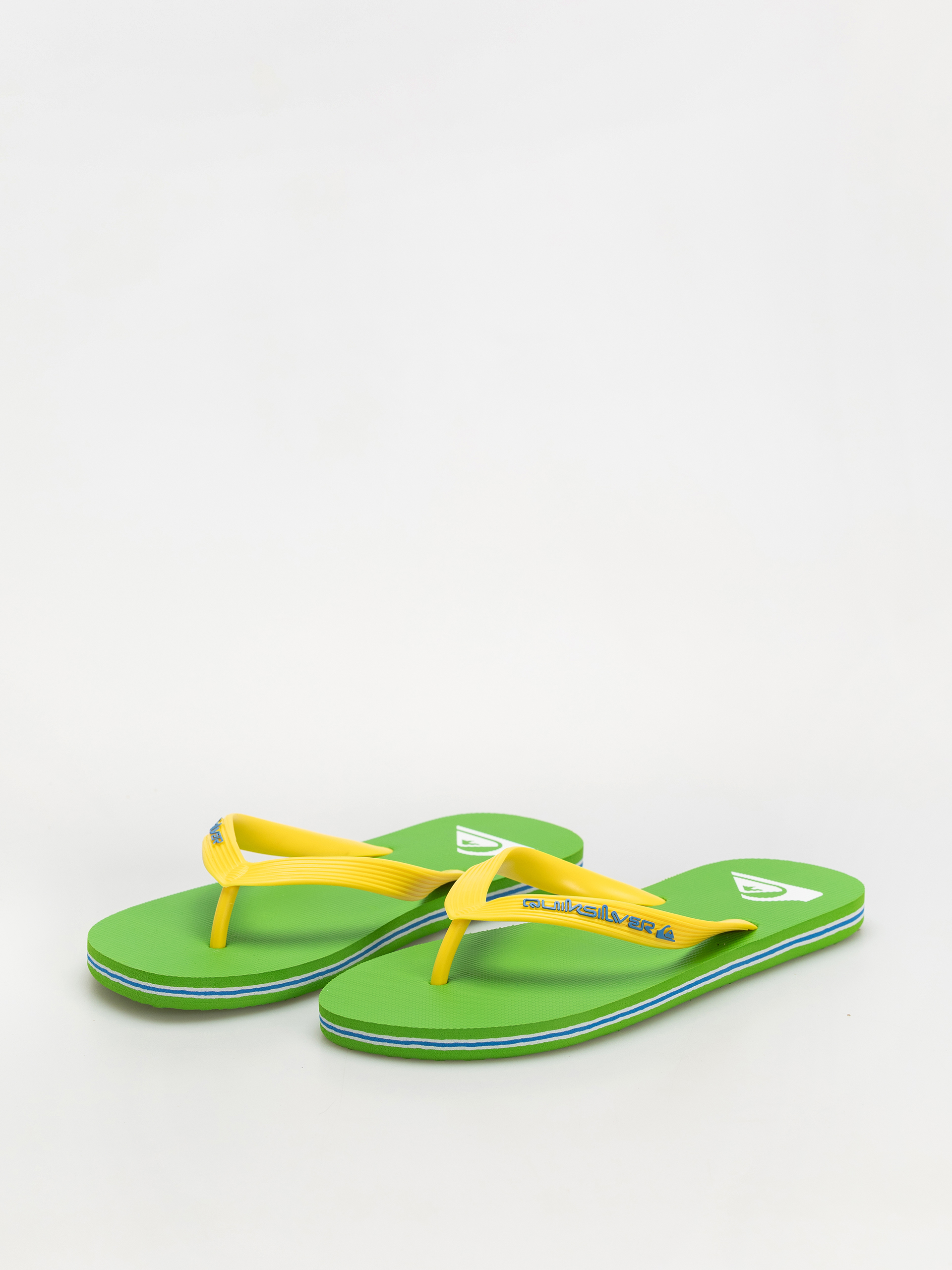 Quiksilver Molokai Core Flip-flops (green/yellow)