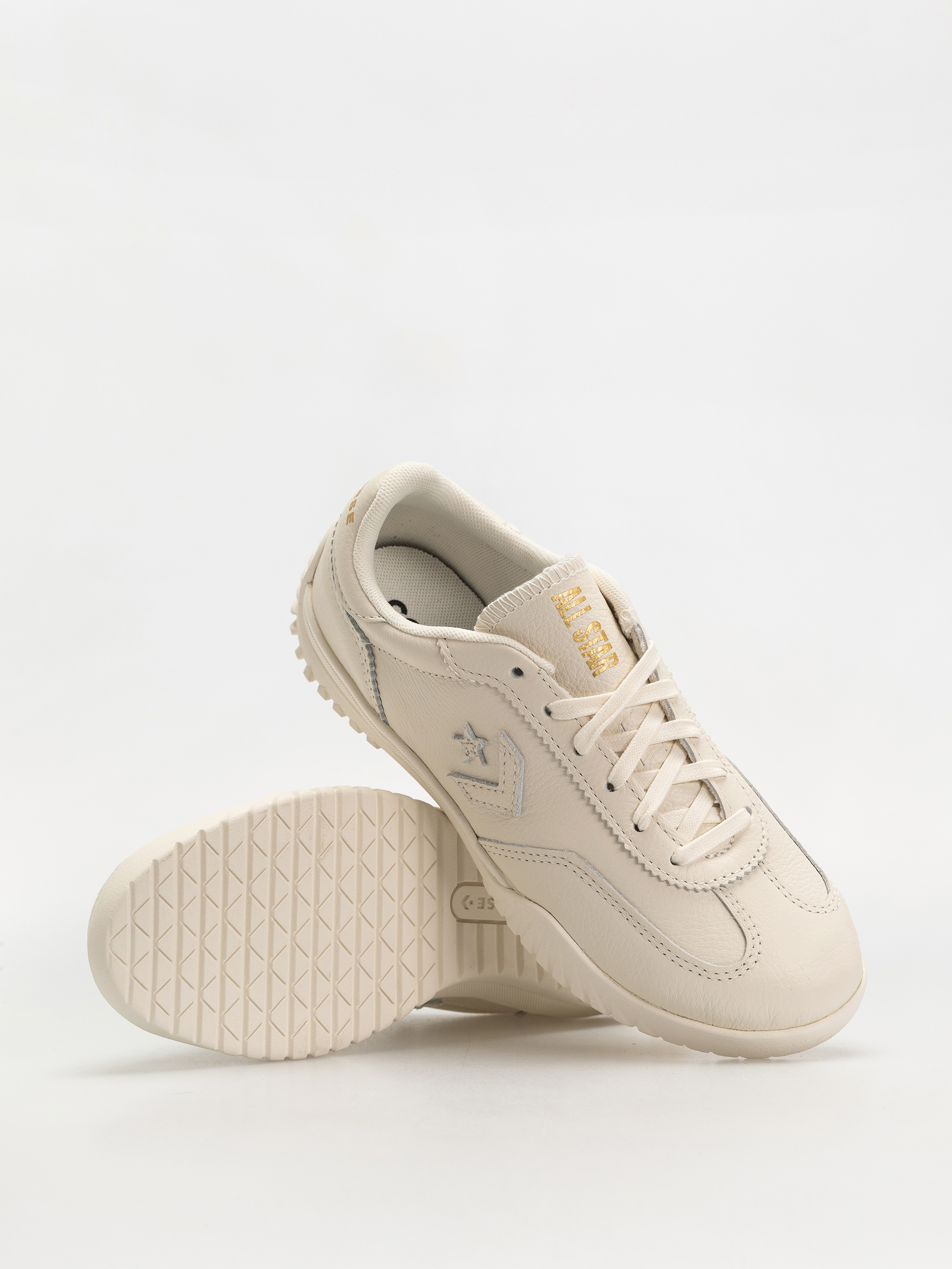 Converse Run Star Trainer Schuhe (egret/egret/gold)