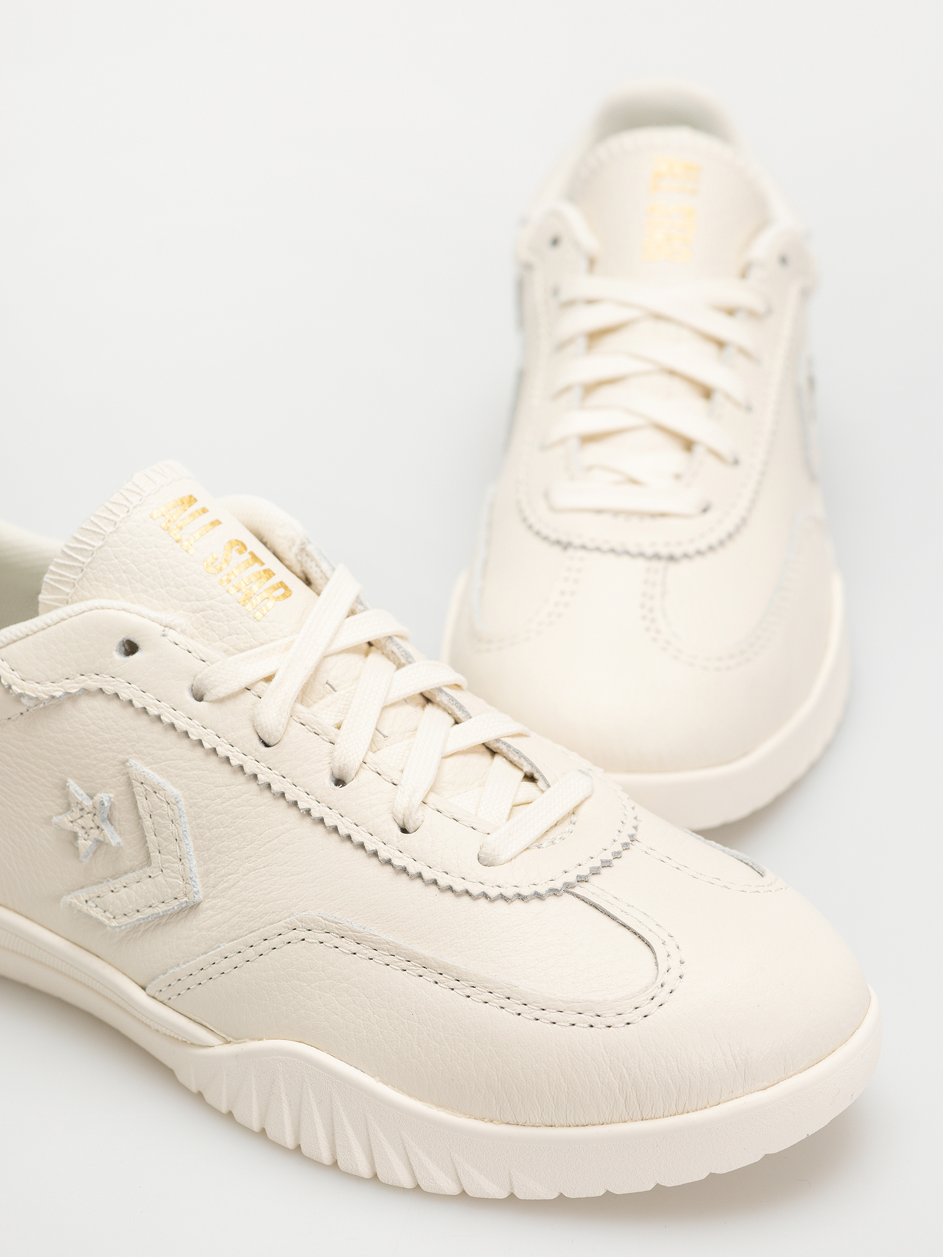 Converse Run Star Trainer Schuhe (egret/egret/gold)