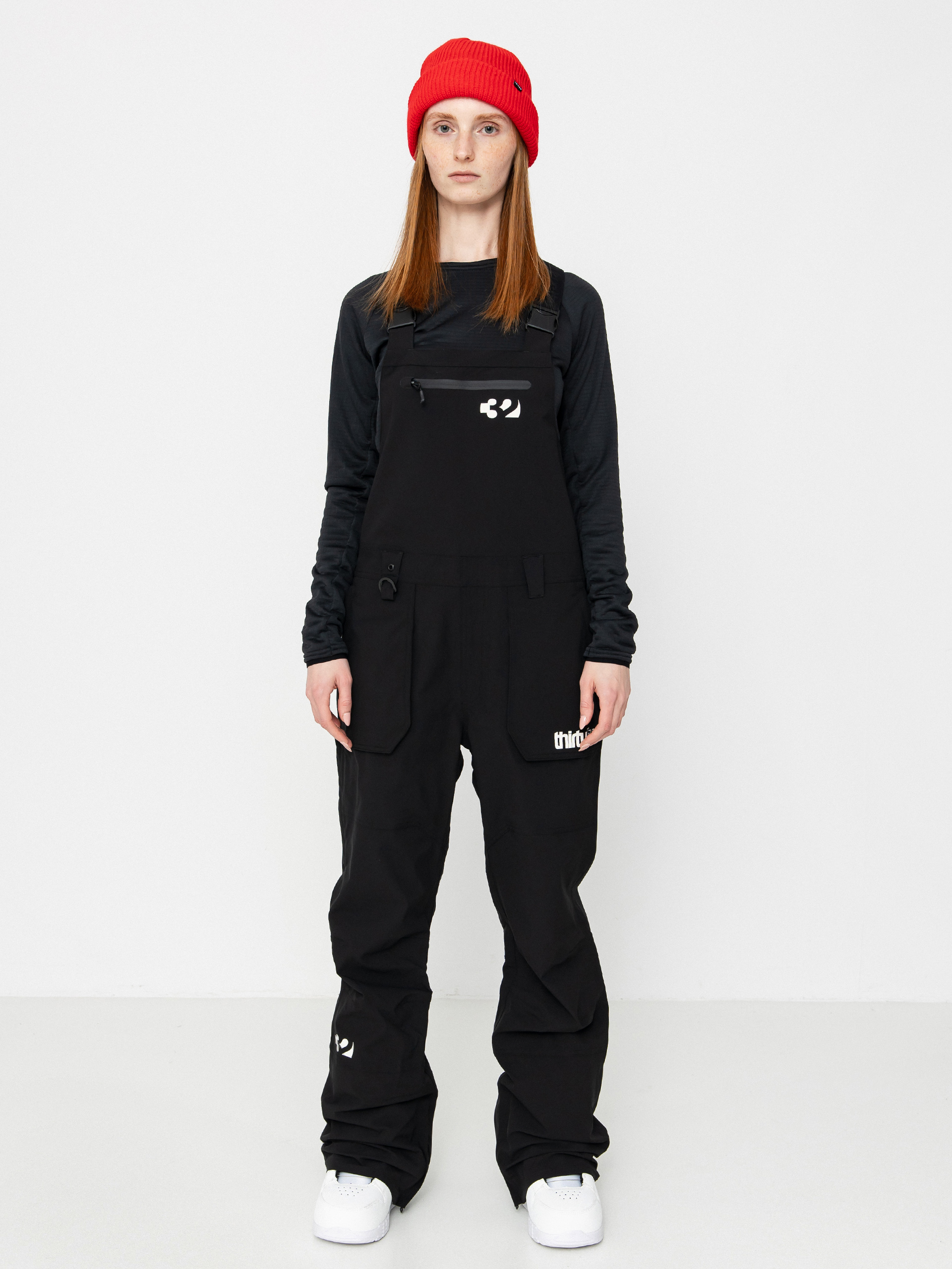 Womens ThirtyTwo Snowboard pants Basement Bib (black)