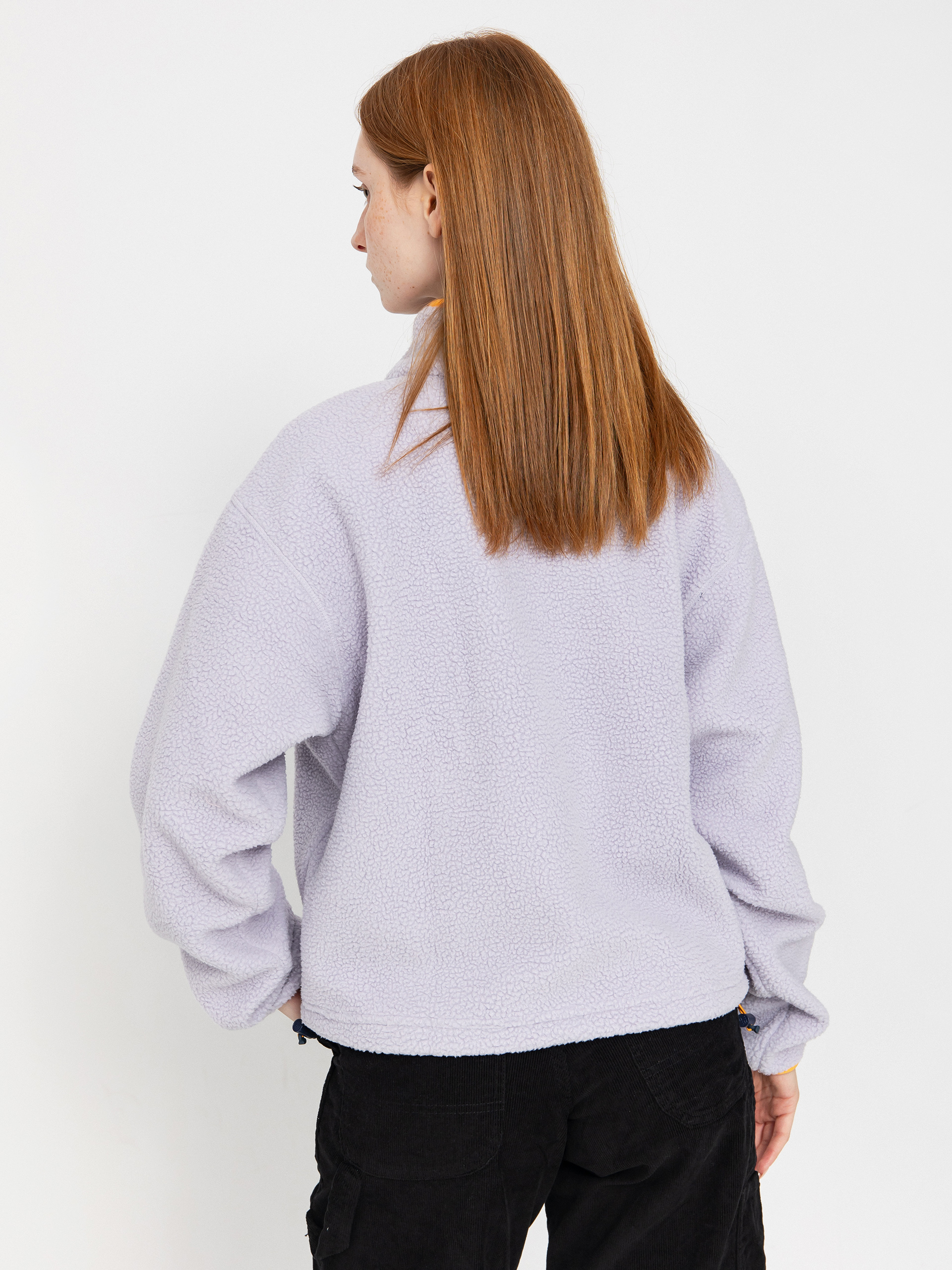 Columbia Helvetia II Cropped Half Snap Wmn Fleece - violet