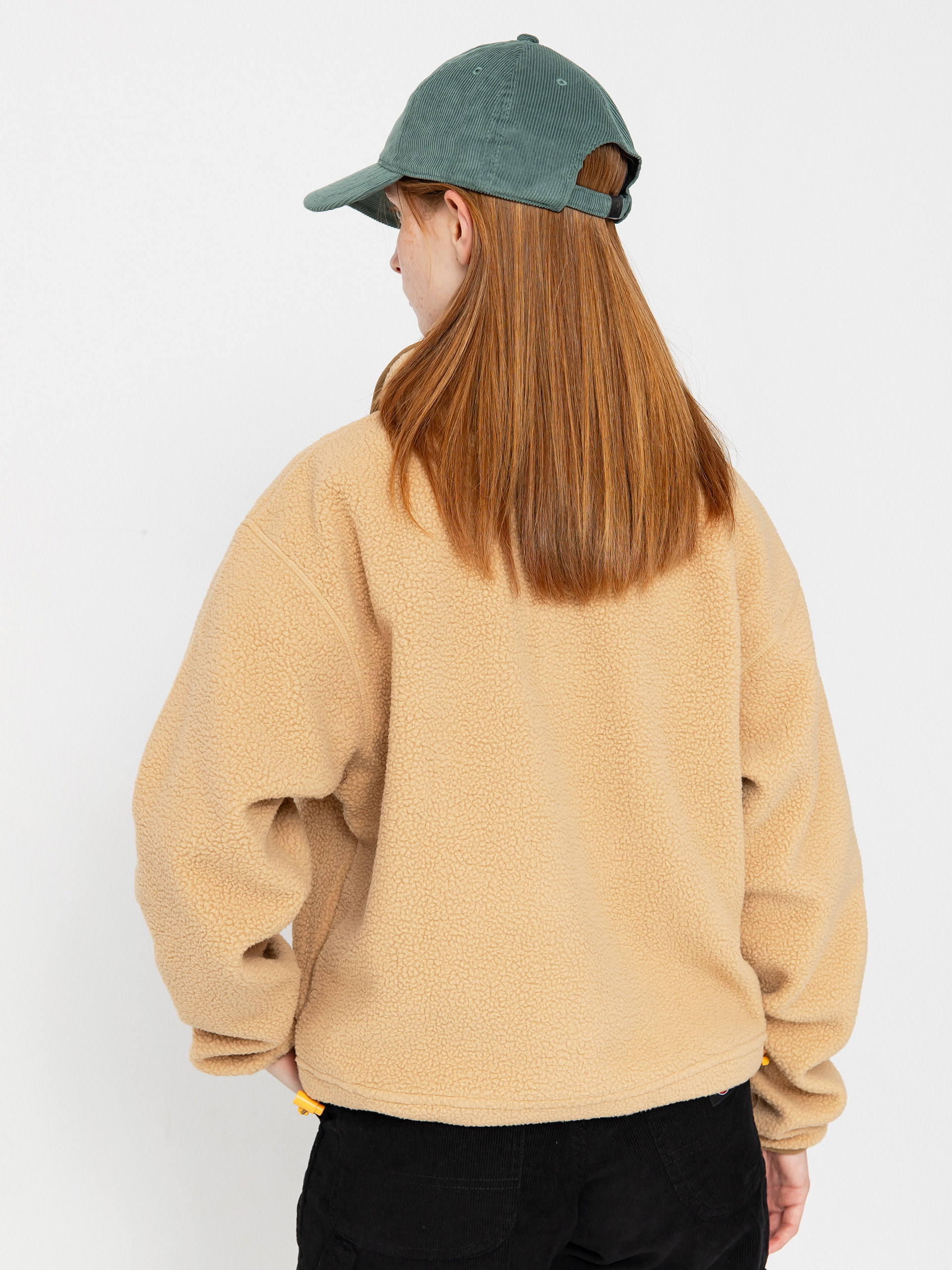 Womens Columbia Helvetia II Cropped Half Snap Fleece  (canoe)