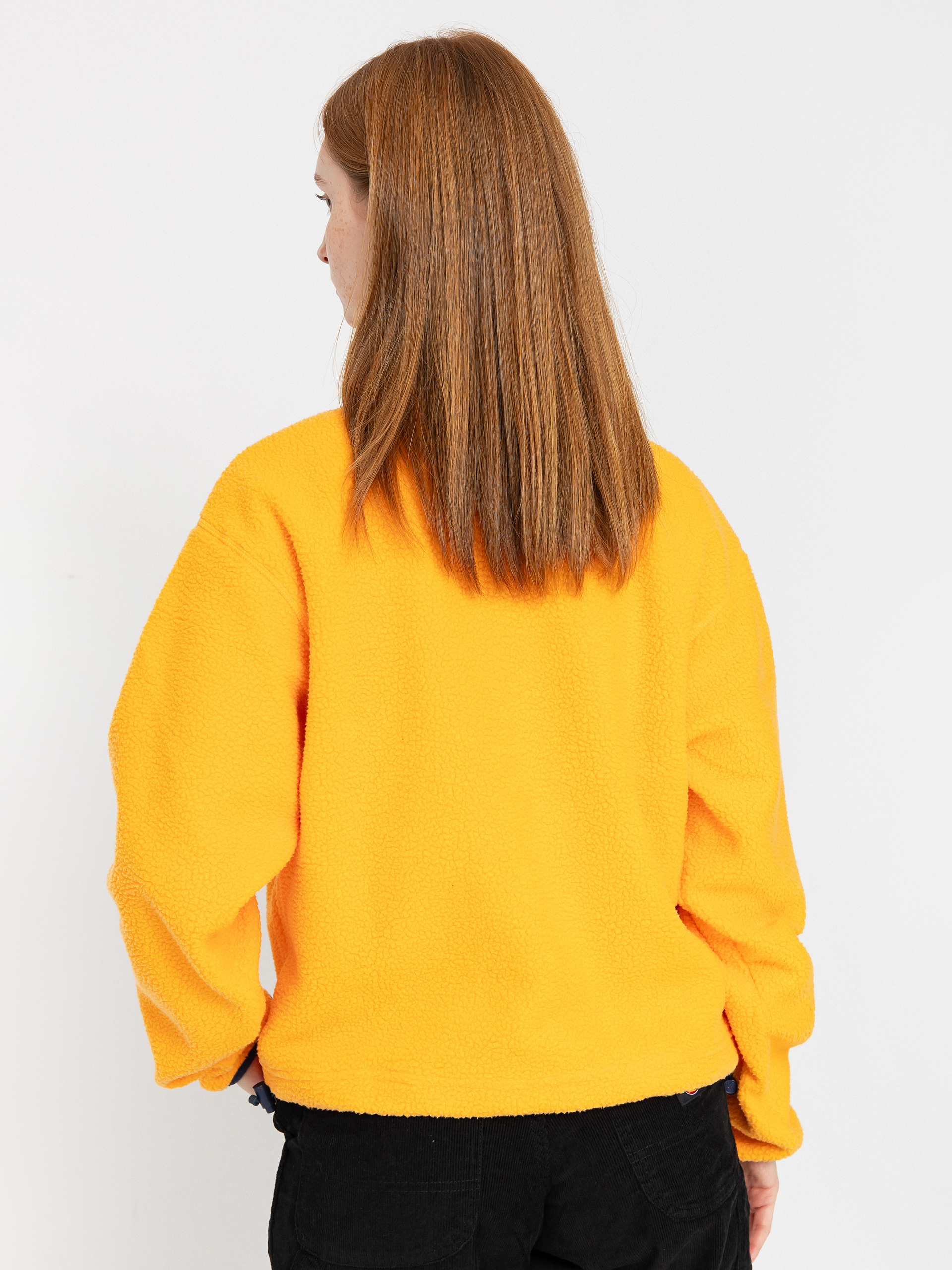 Damen Columbia Helvetia II Cropped Half Snap Fleece Jacke (summer orange)