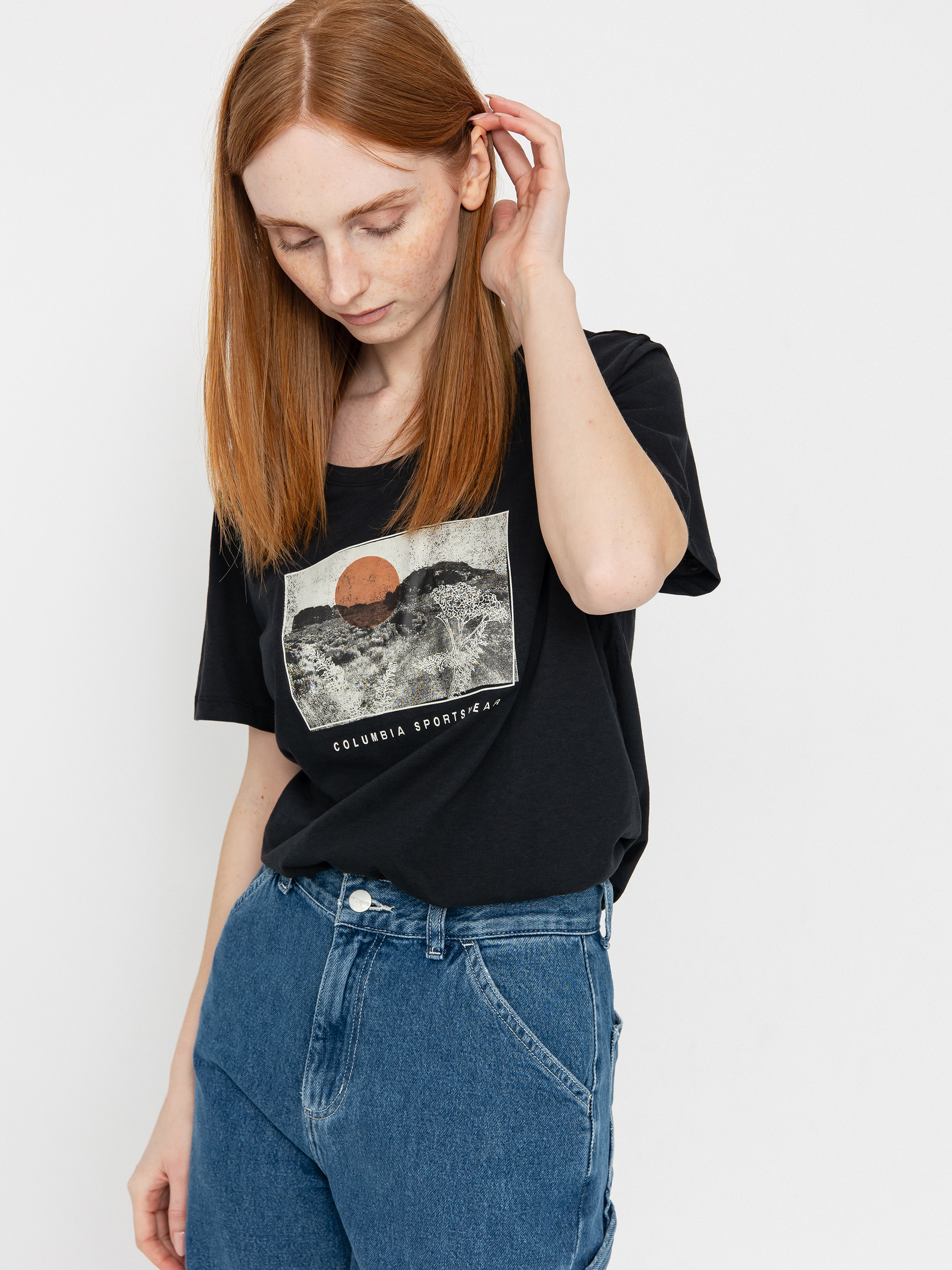 Columbia Ruby Springs Graphic Wmn T-Shirt (black/wanderlu)