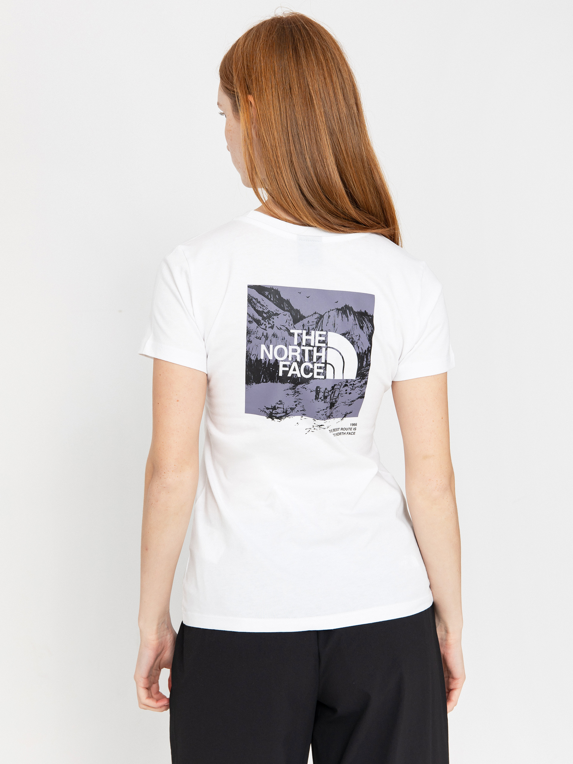 The North Face Graphic Half Dome Wmn T-Shirt (tnf white/lunar slate)