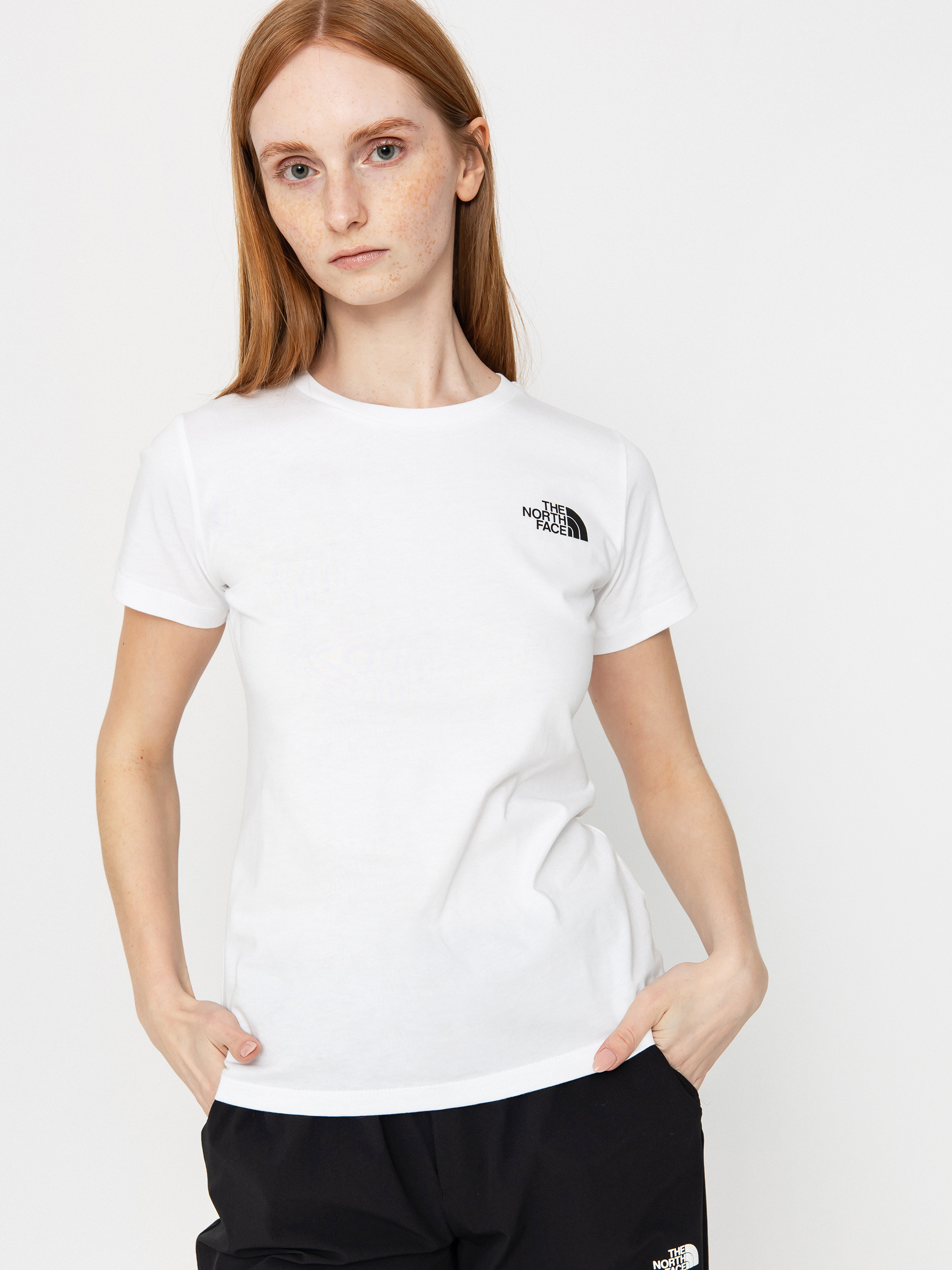 The North Face Graphic Half Dome Wmn T-Shirt - white (tnf
