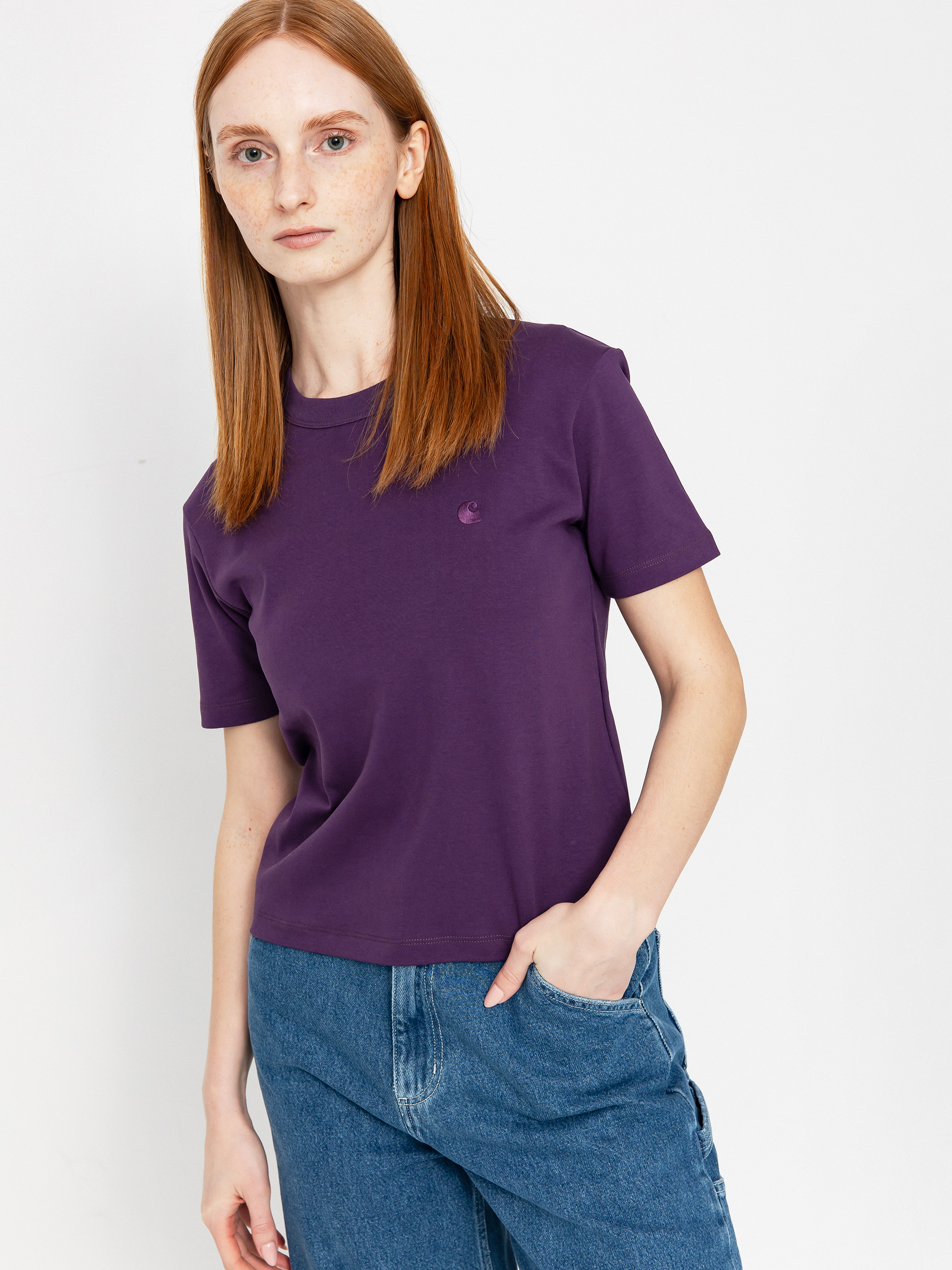 Carhartt WIP Luca Wmn T-Shirt (huckleberry)