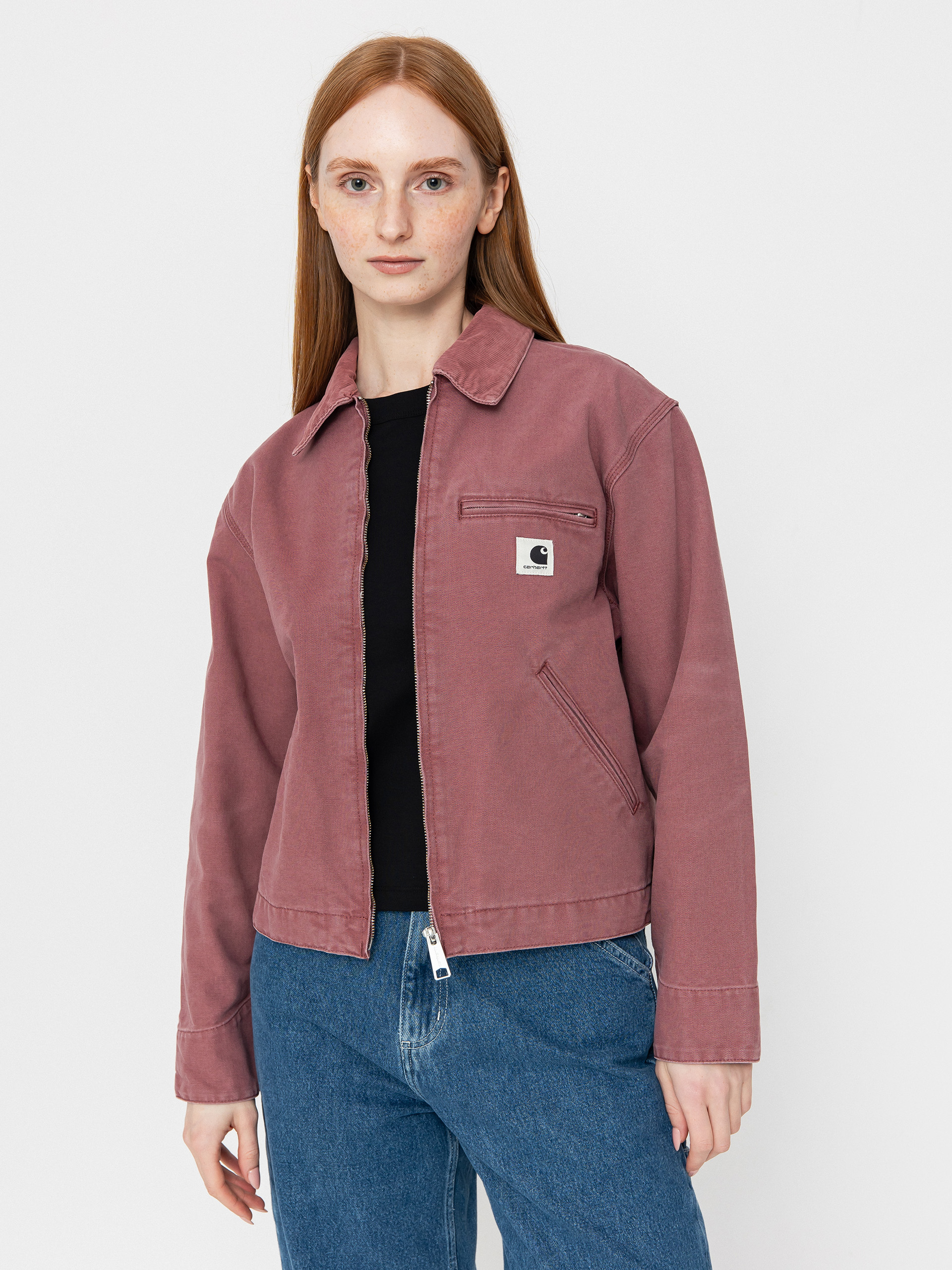 Carhartt WIP OG Detroit Wmn Jacke Pink (dusky pink/dusky pink)