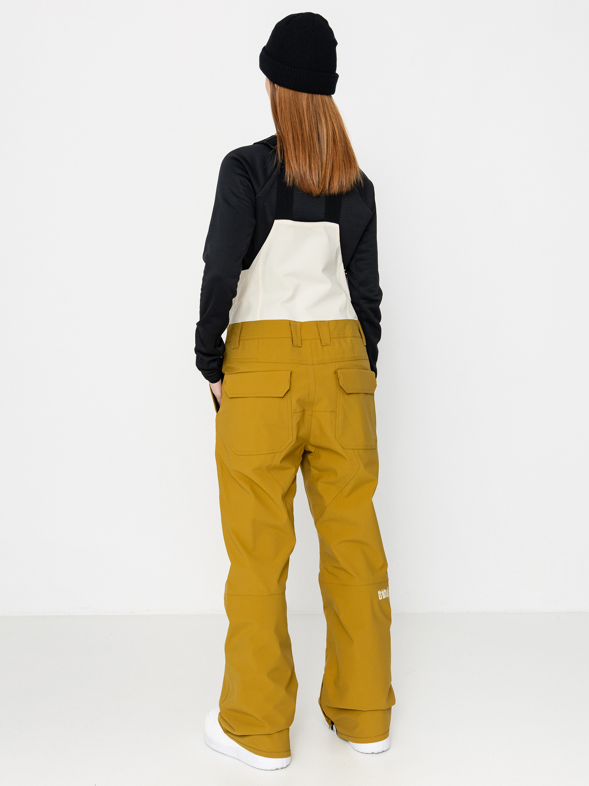 Womens ThirtyTwo Snowboard pants Basement Bib (tan)