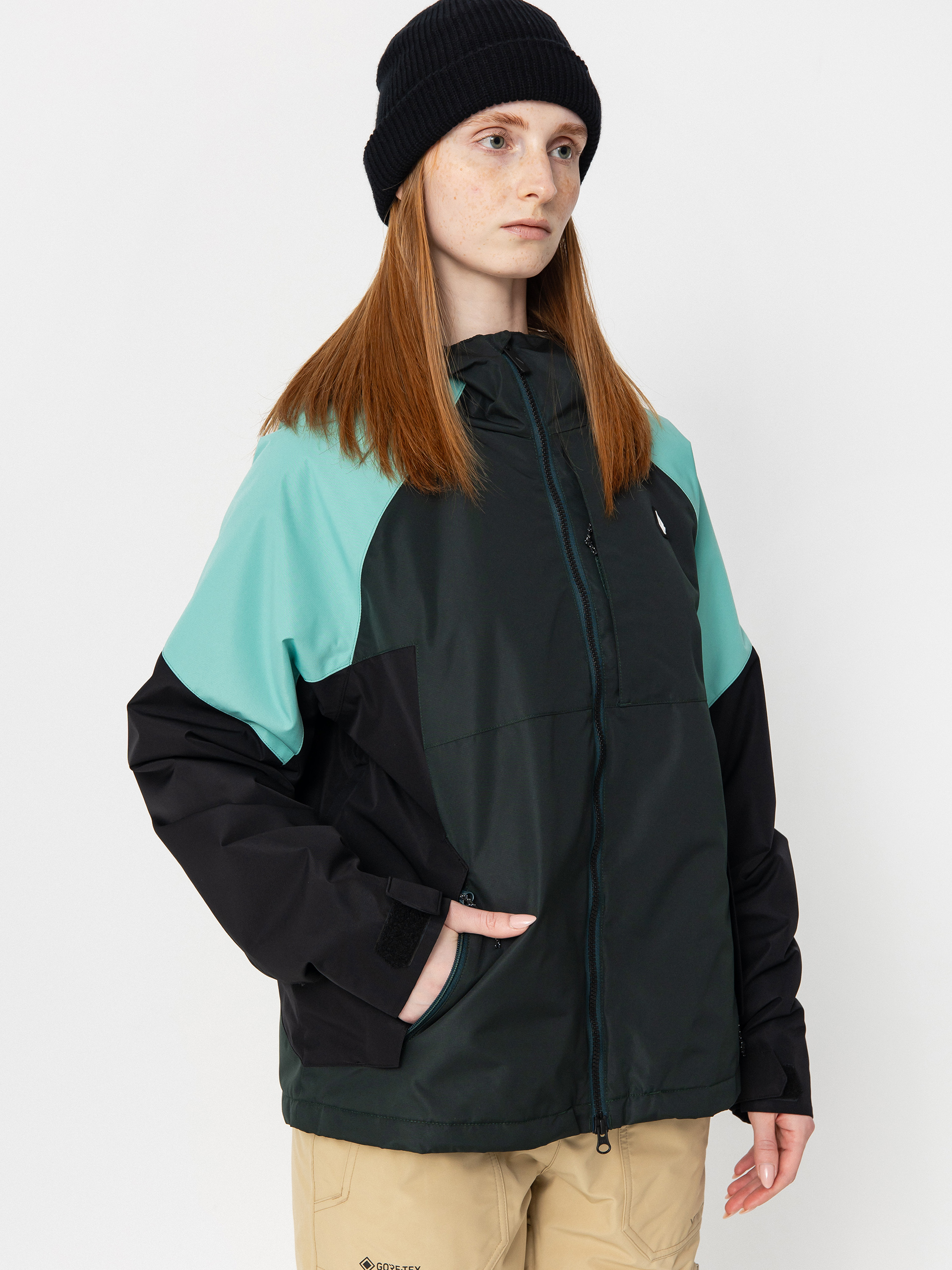 Womens Volcom Snowboard jacket Agate Ins (scarab)