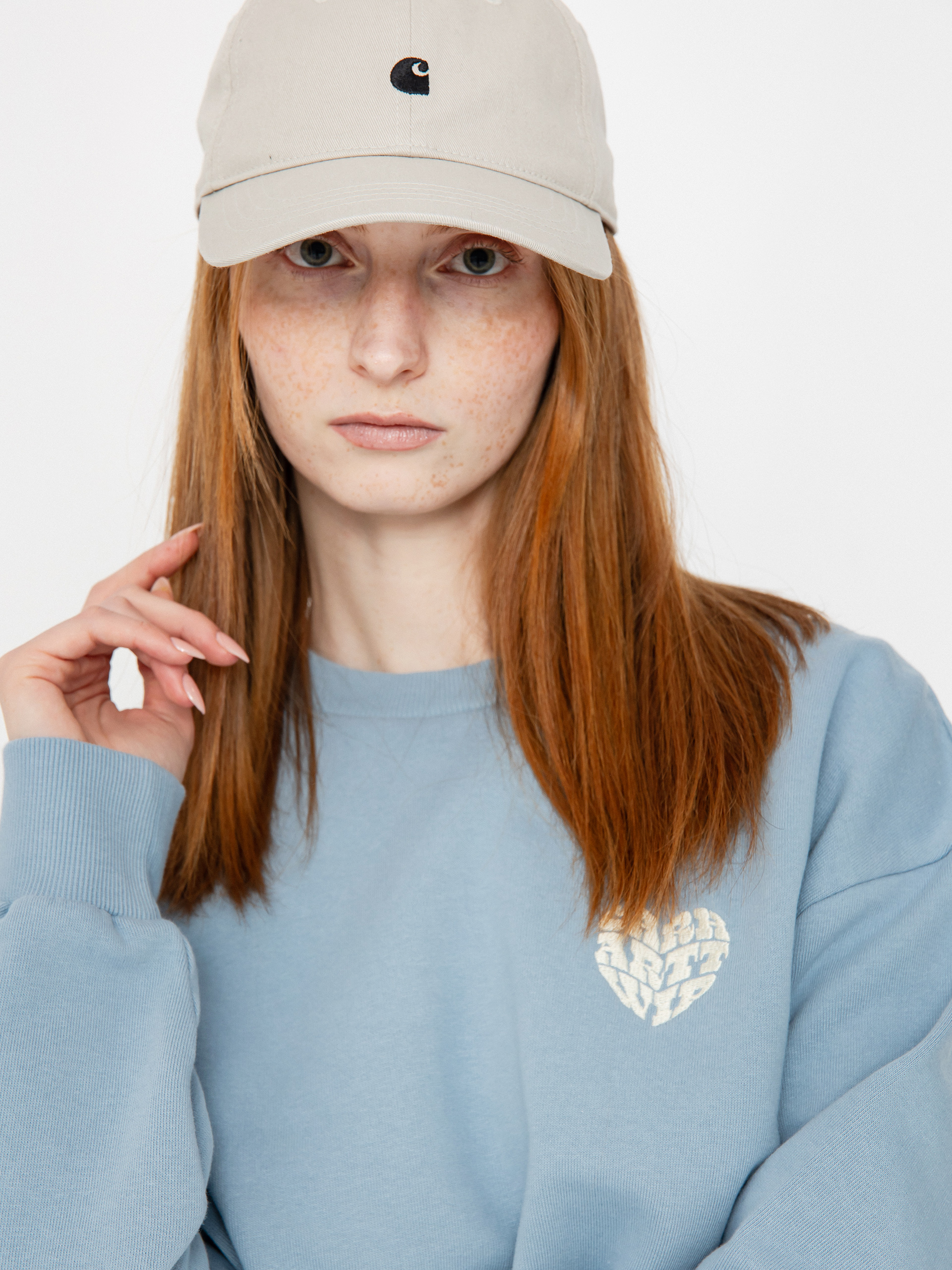 Carhartt WIP Productions Wmn Sweatshirt (frosted blue)