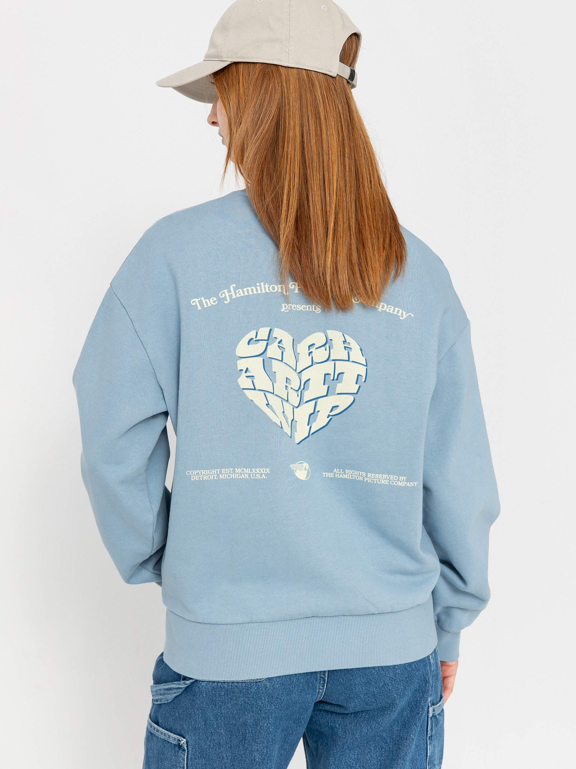 Carhartt WIP Productions Wmn Sweatshirt (frosted blue)