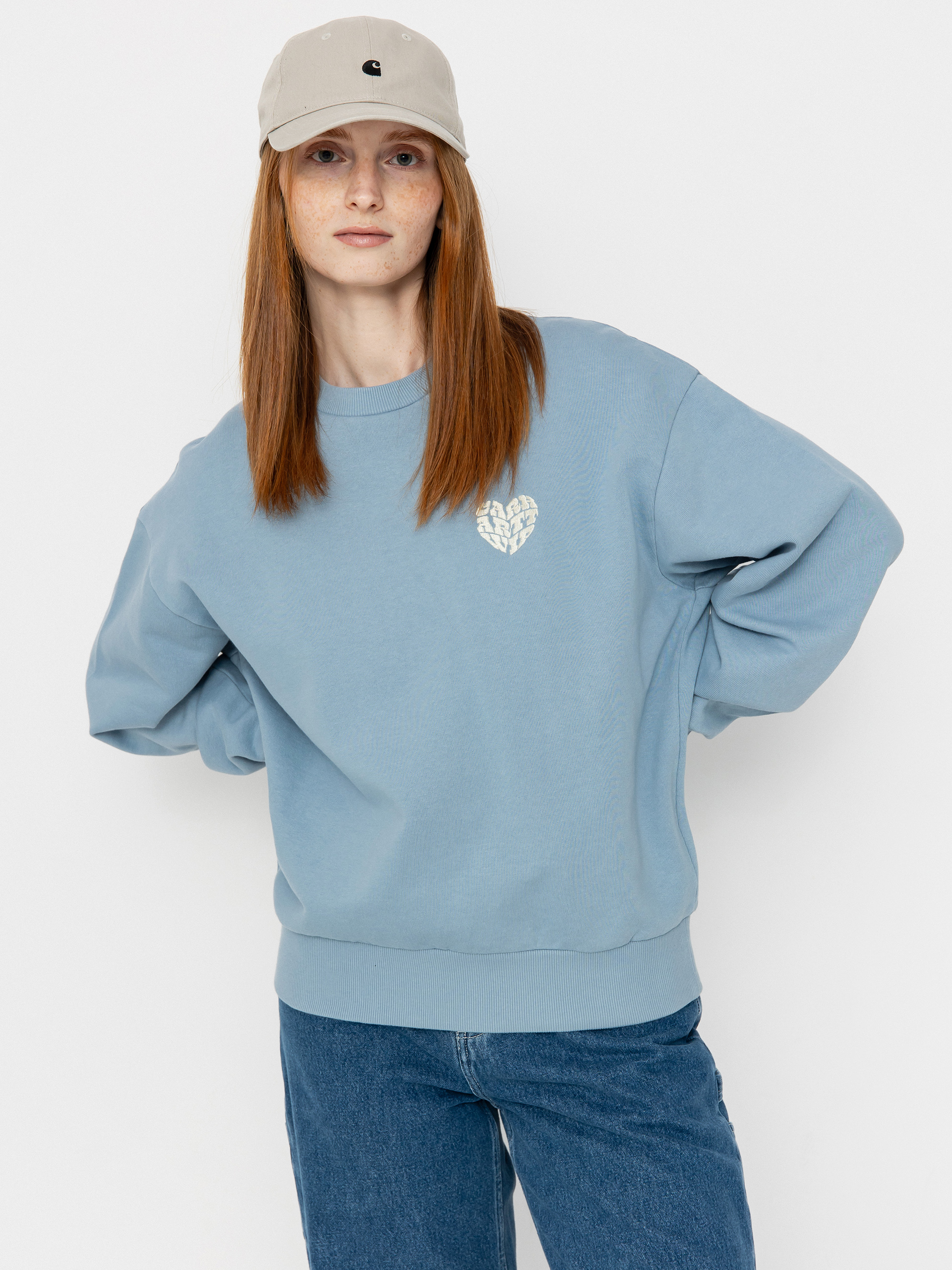 Carhartt WIP Productions Wmn Sweatshirt (frosted blue)