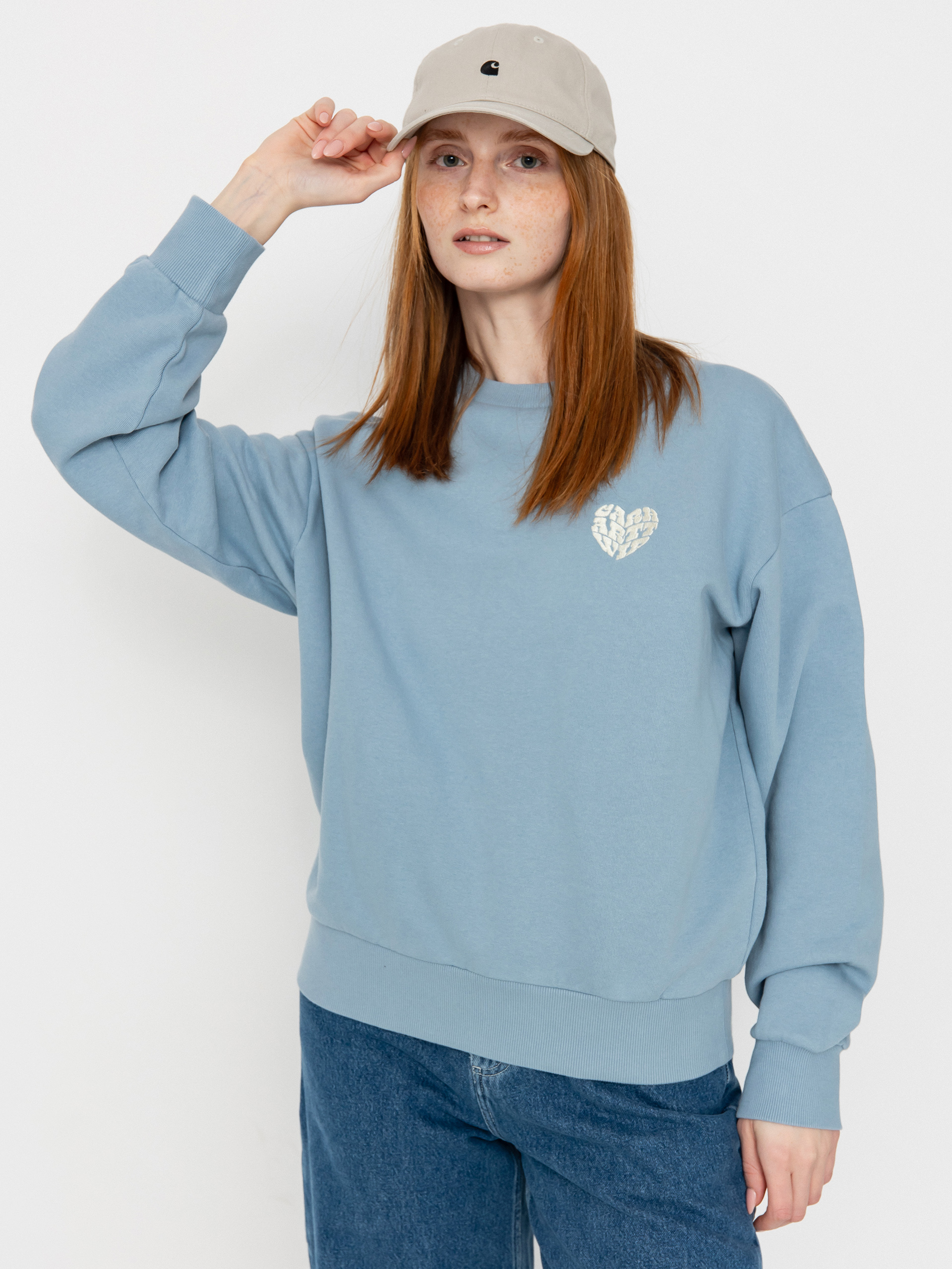 Carhartt WIP Productions Wmn Sweatshirt (frosted blue)