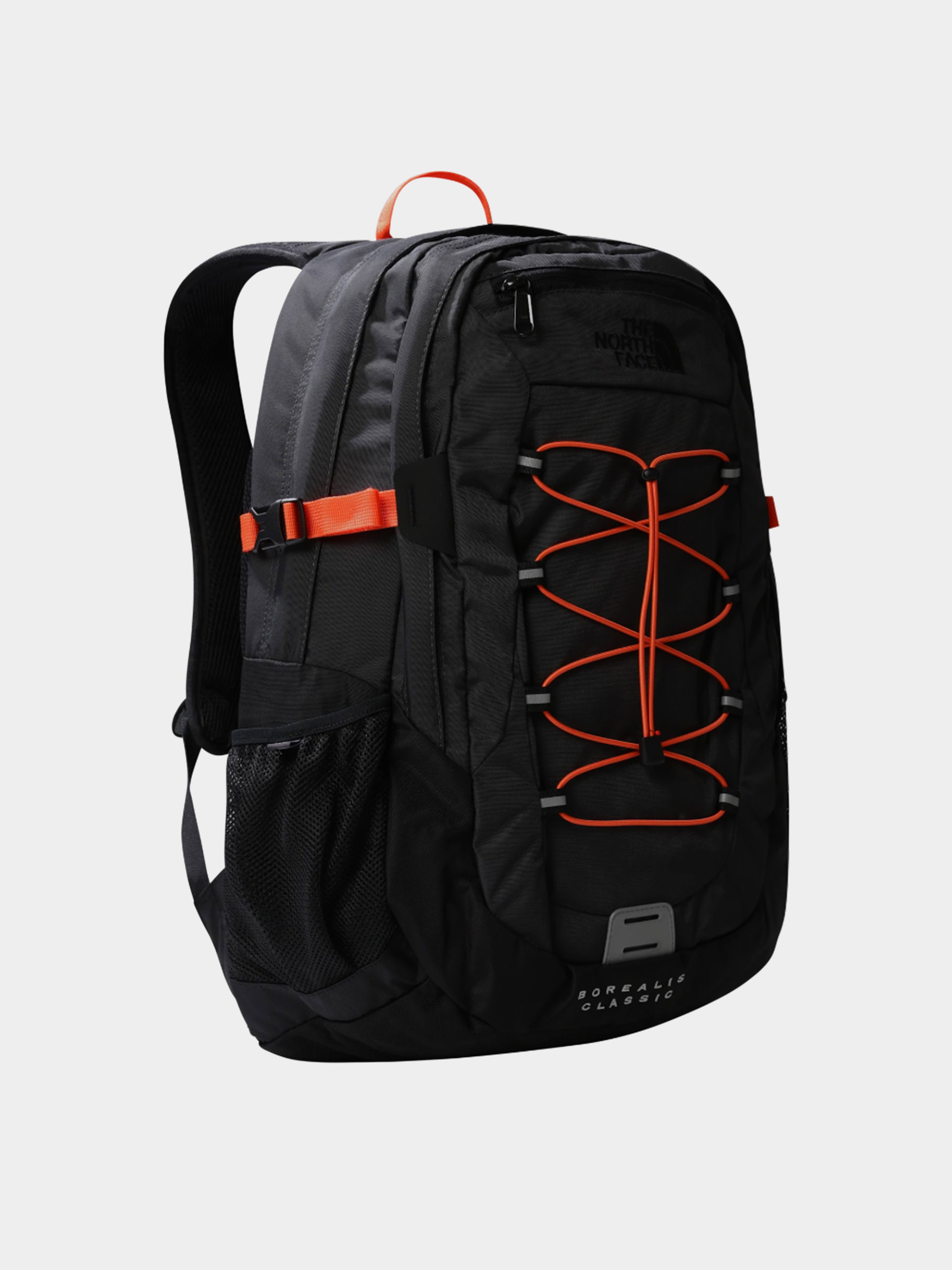 The North Face Rucksack Borealis Classic (asphalt grey/retro orange)