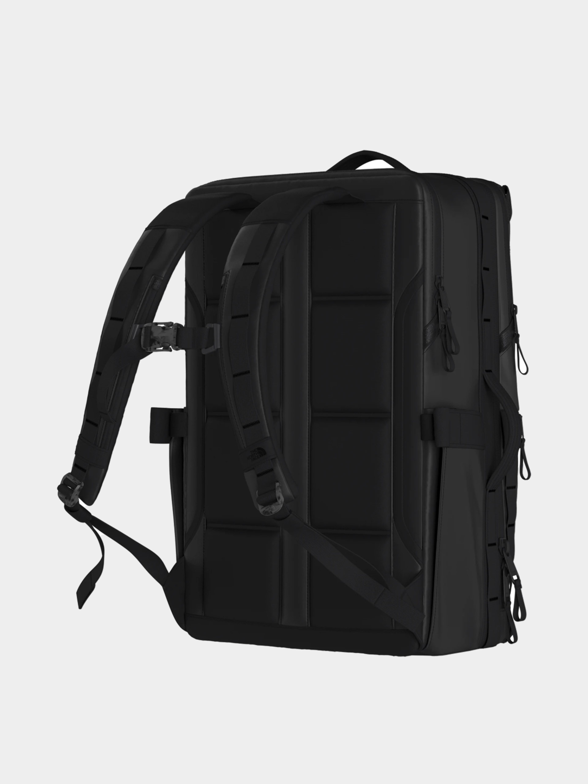 The North Face Rucksack Base Camp Voyager Travel Pack (tnf black/asphalt grey)