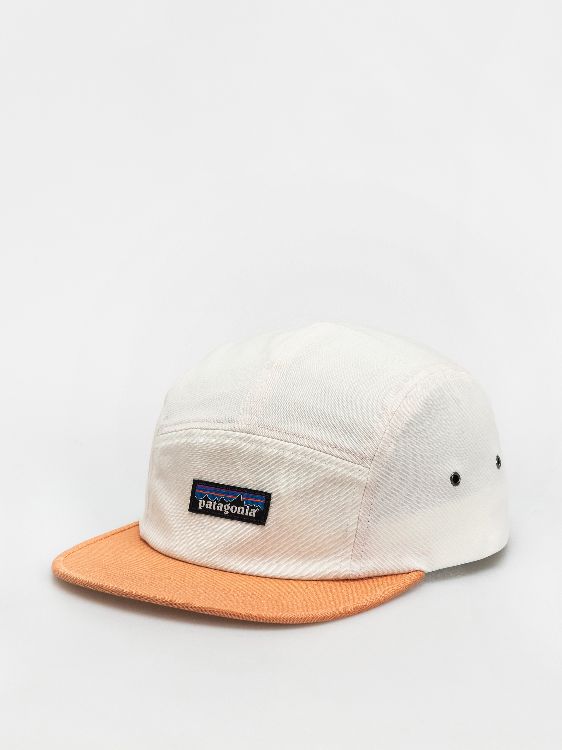 Patagonia P 6 Label Maclure Cap (birch white w/rock melon)