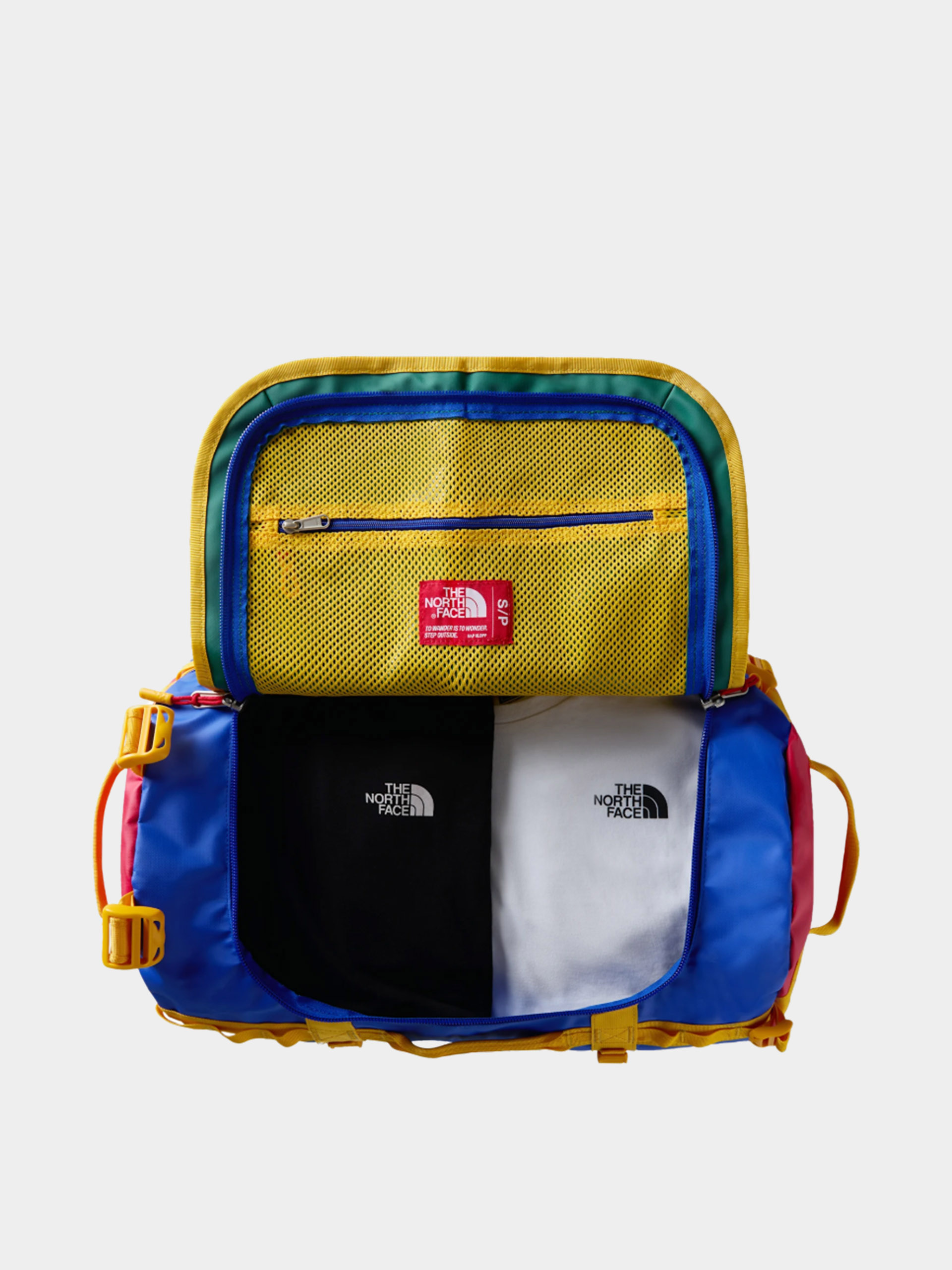 新品同様！ THE NORTH FACE base camp Duffel 青 New THE NORTH FACE HERITAGE CARGO BAG LARGE ROYAL BLUE