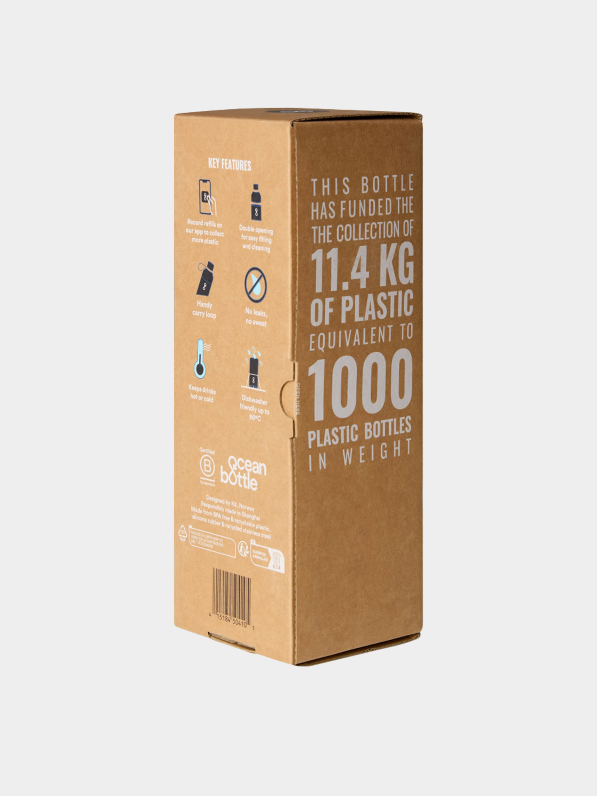 The North Face Flasche Water Bottle 1L (tnf black)