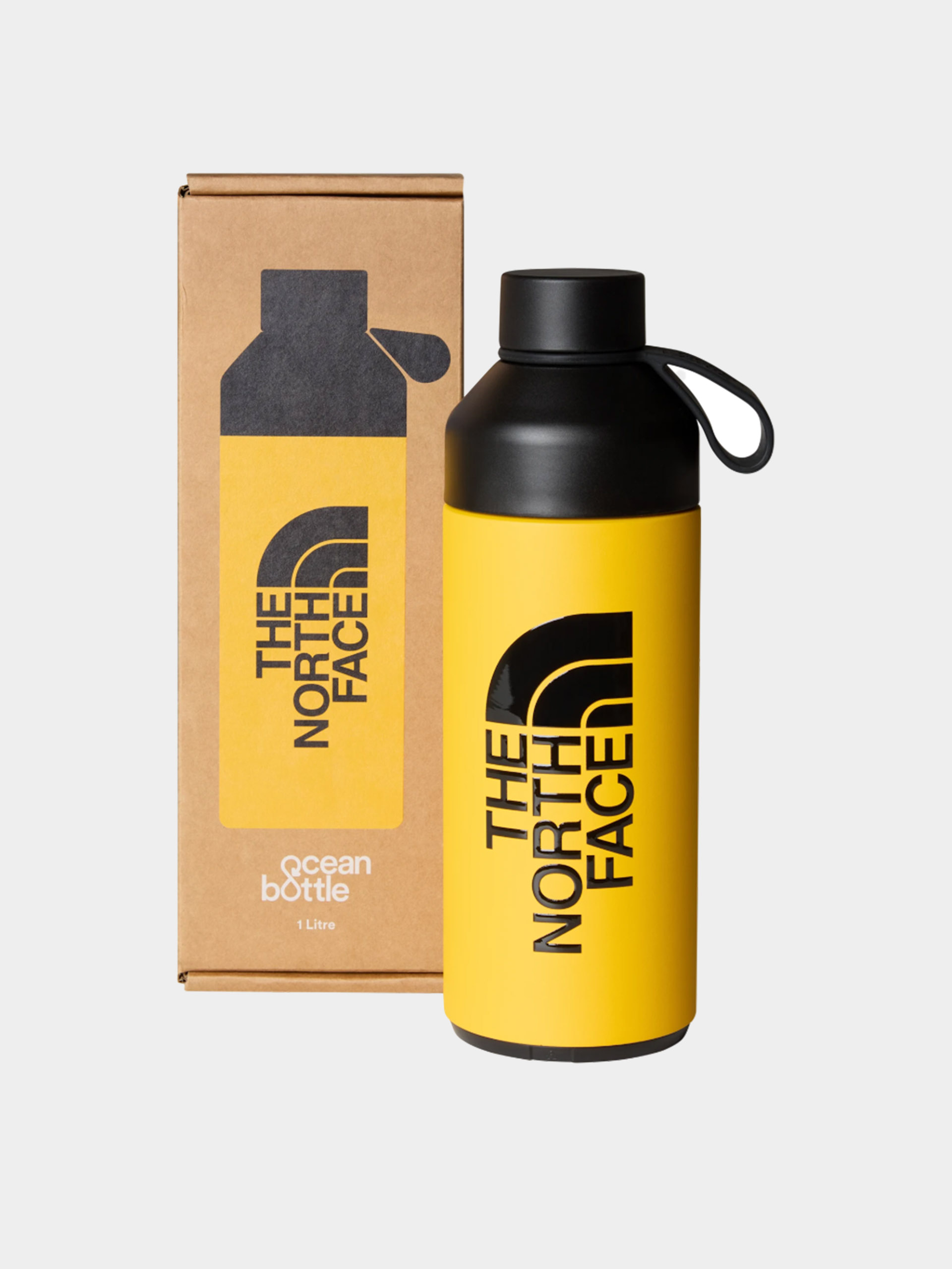 The North Face Bottle Water Bottle 1L (summit gold/tnf black)